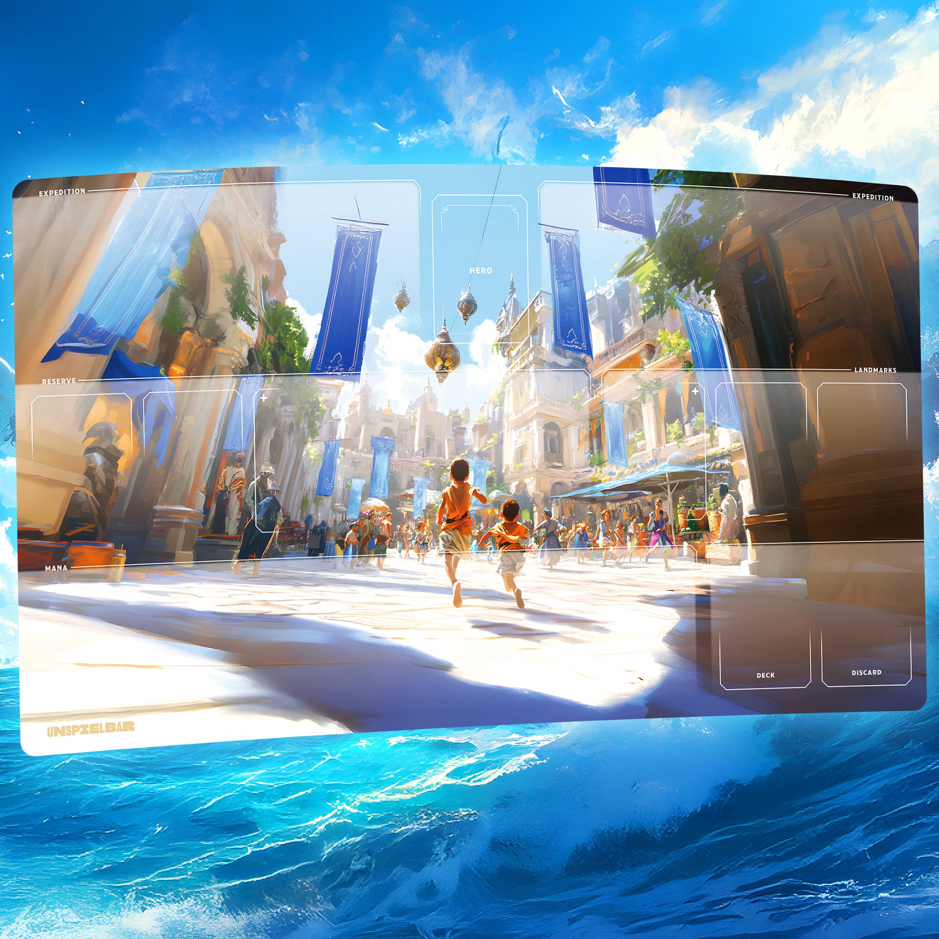 "ALTERED WORLD" Double Sided Playmat (Axiom Apprentices)