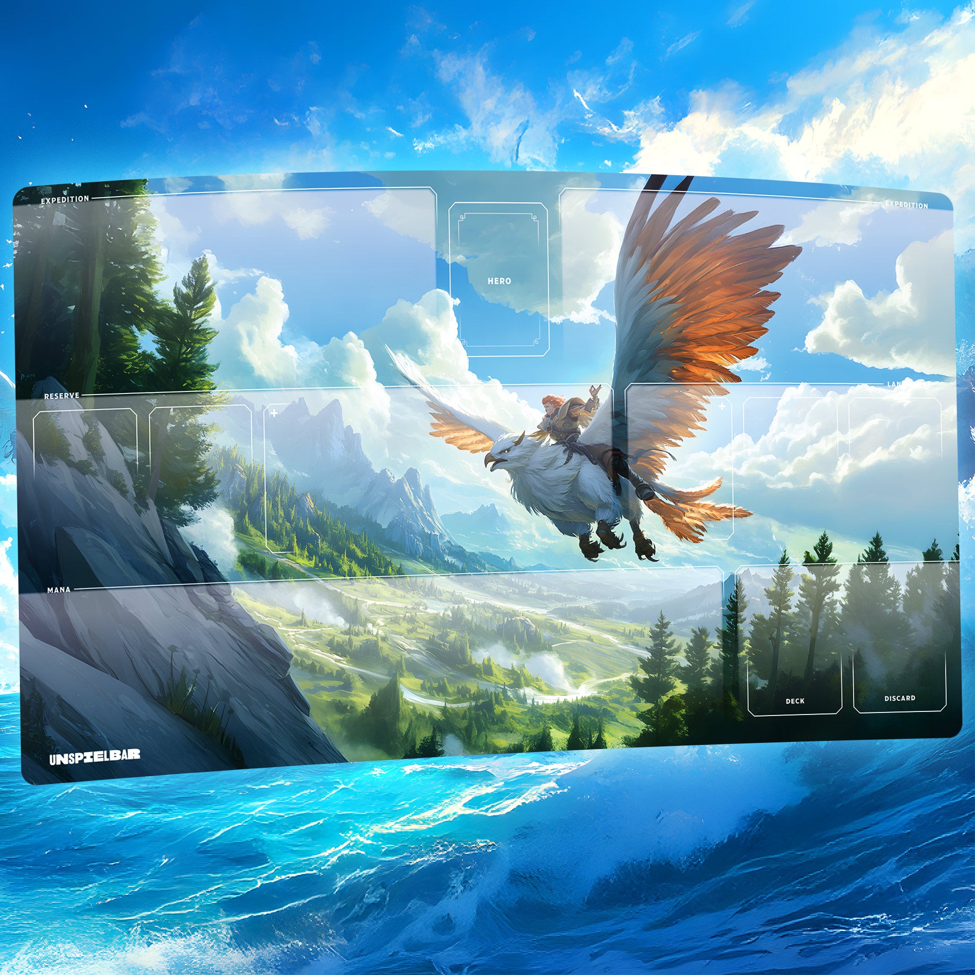 "ALTERED WORLD" Double Sided Playmat (Griffin Guardians)