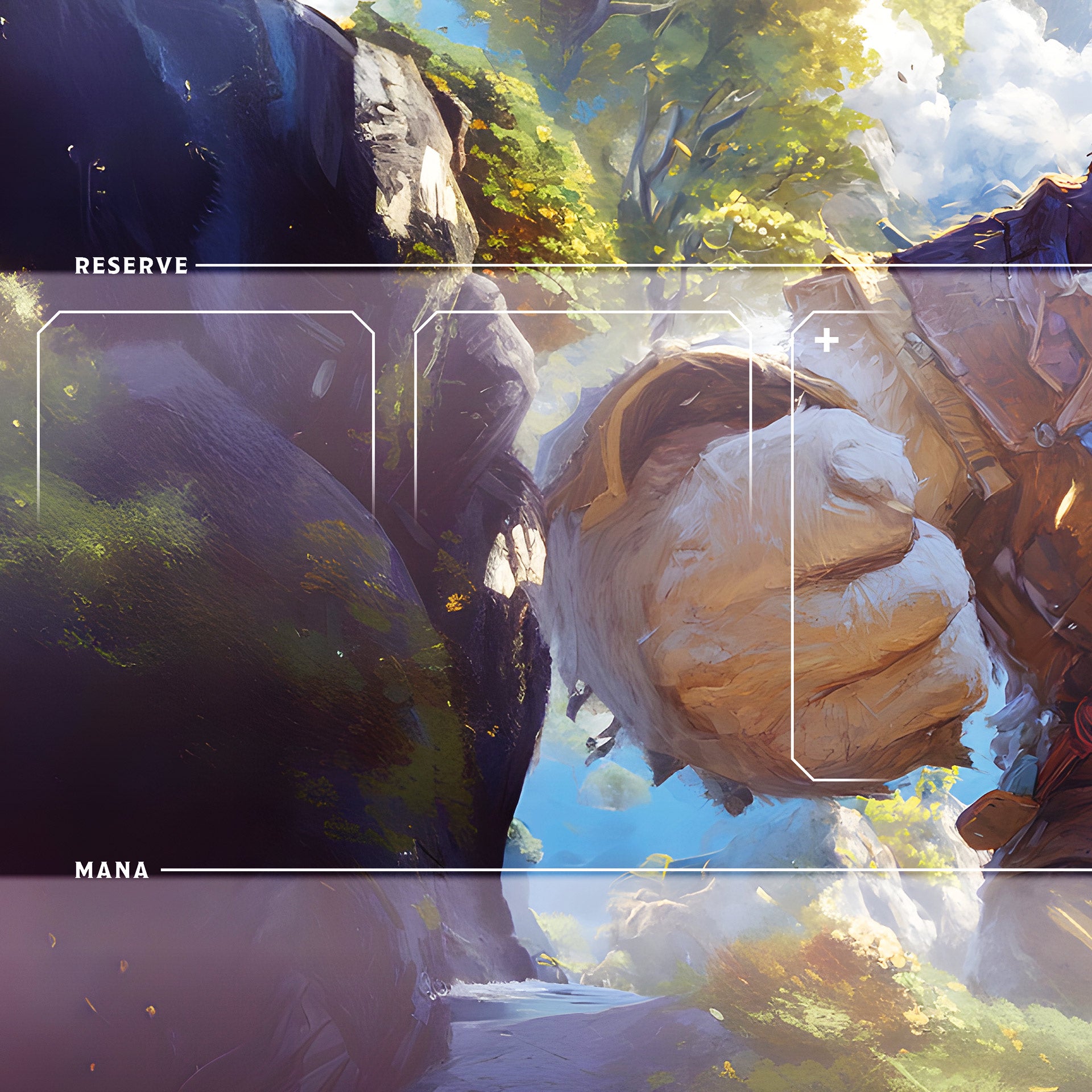 "ALTERED WORLD" Double Sided Playmat (Behind the Gates)