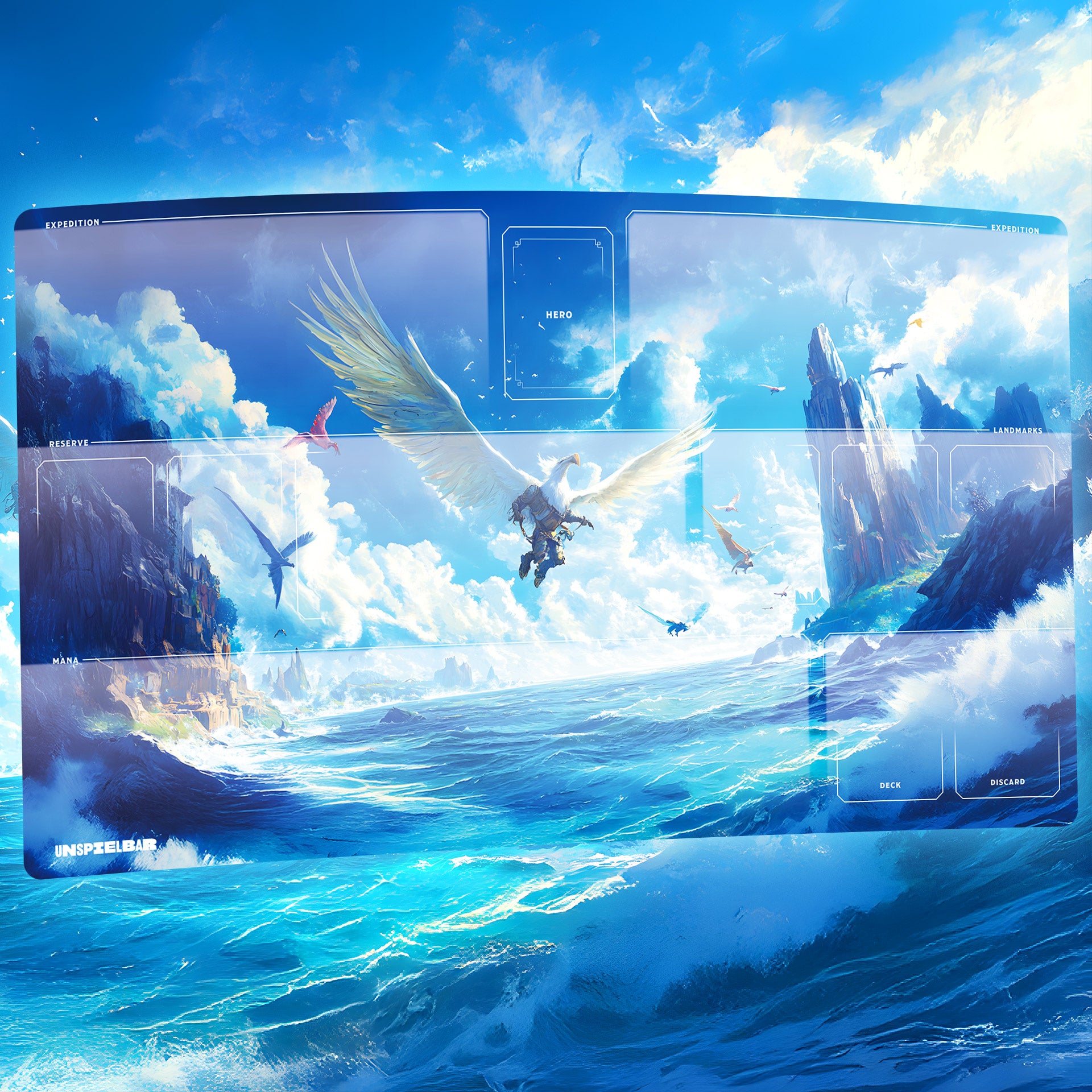 "ALTERED WORLD" Double Sided Playmat (Storm Cliffs)