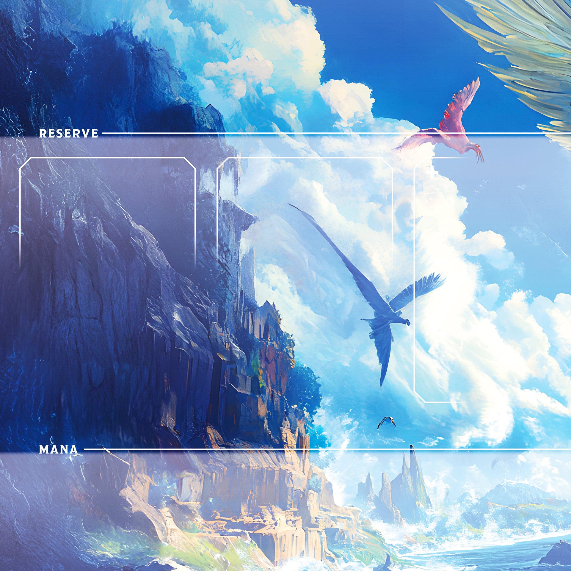 "ALTERED WORLD" Double Sided Playmat (Storm Cliffs)