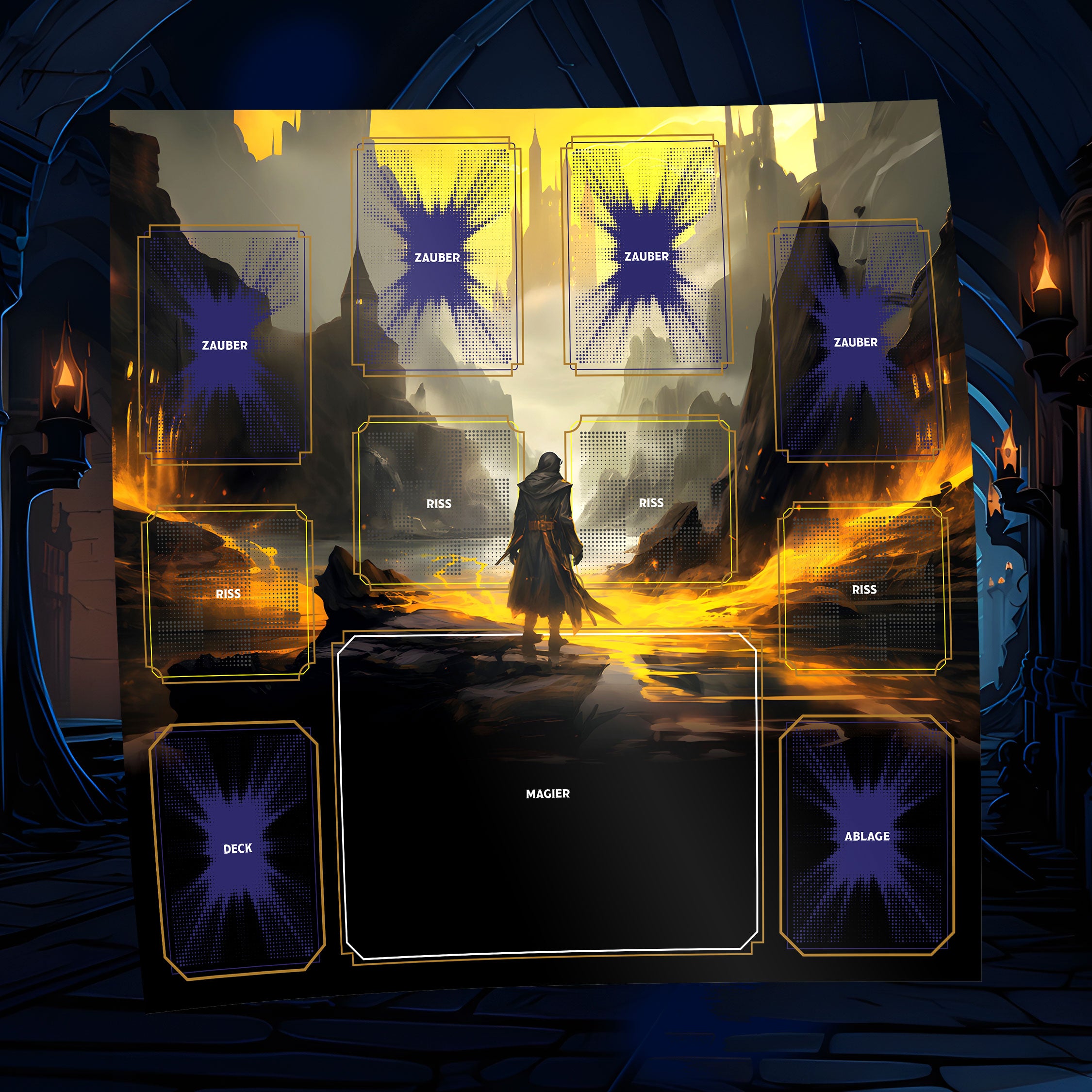 "AEON BREACH" Playmat (Magier)