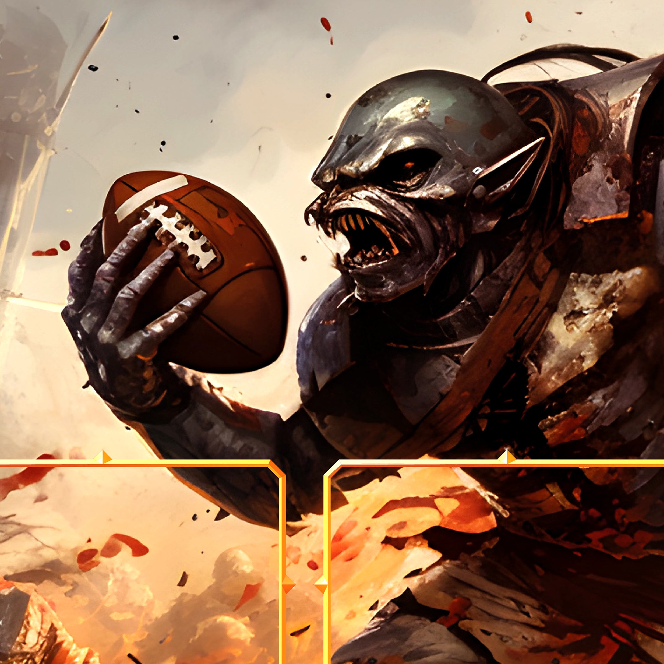 Tapis de jeu "BLOOD TEAM: MANAGER" (Double Team)