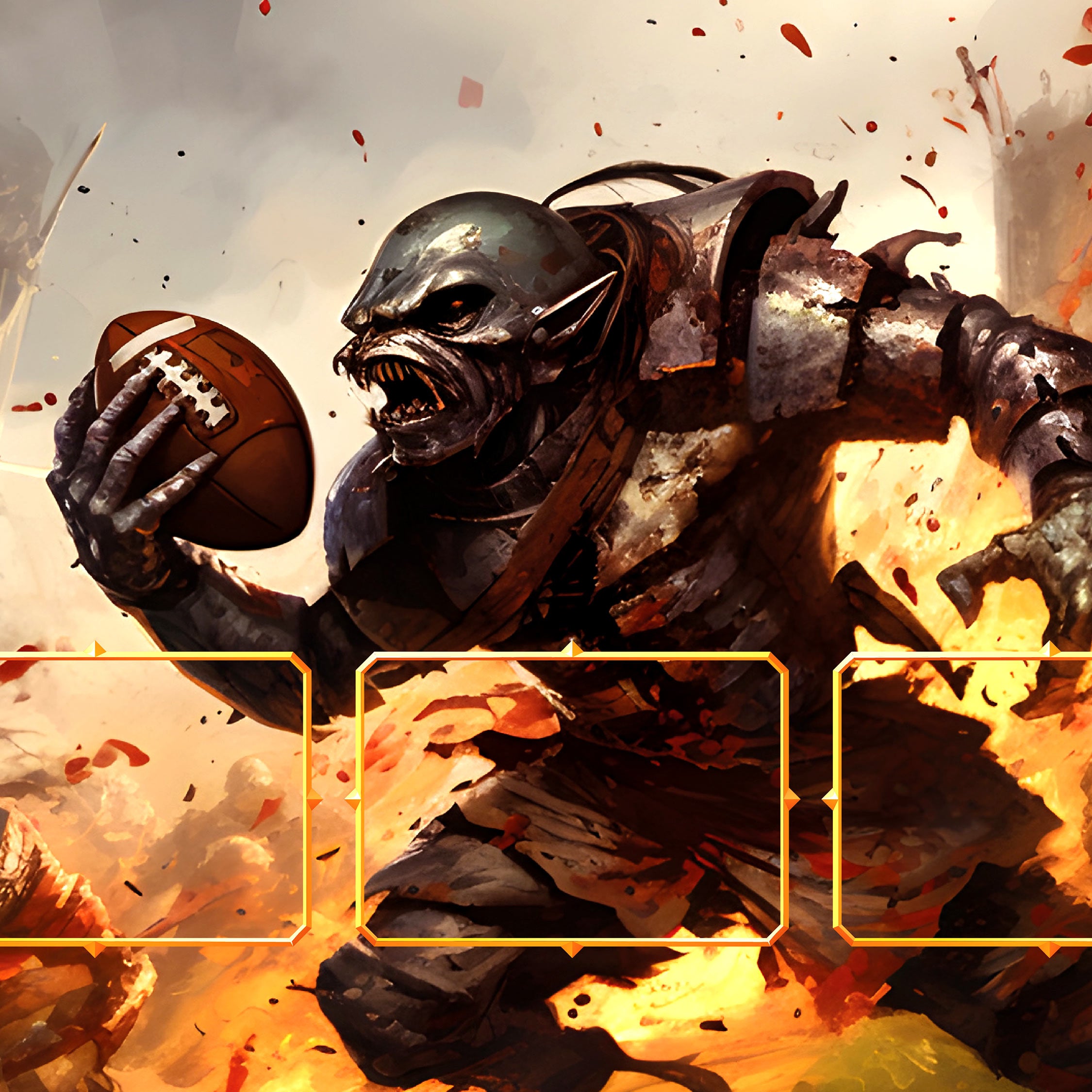 Tapis de jeu "BLOOD TEAM: MANAGER" (Blood Brawl)