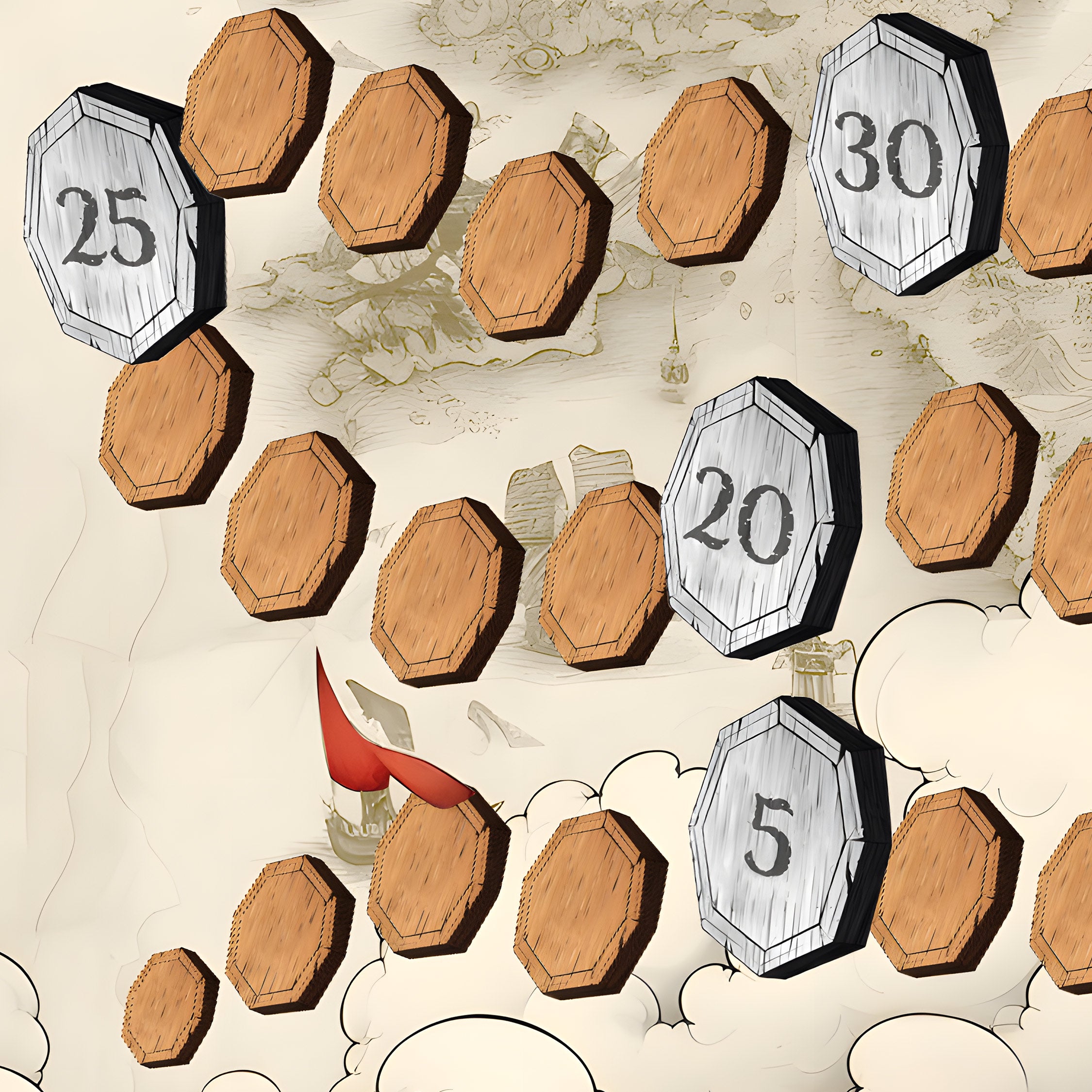 Tableau de bord "LA CARTE DES CONCESSIONNAIRES ambulants"