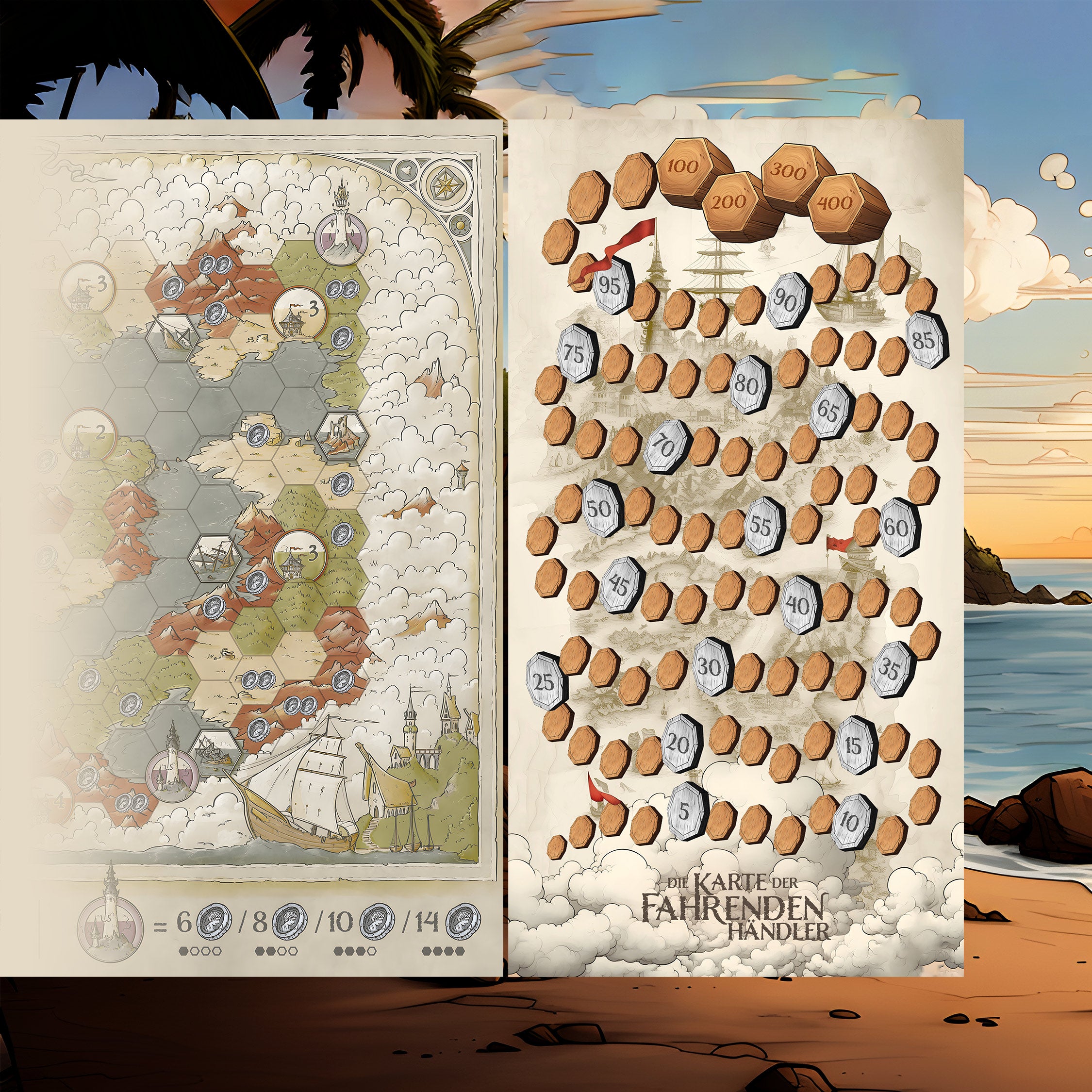 Tableau de bord "LA CARTE DES CONCESSIONNAIRES ambulants"