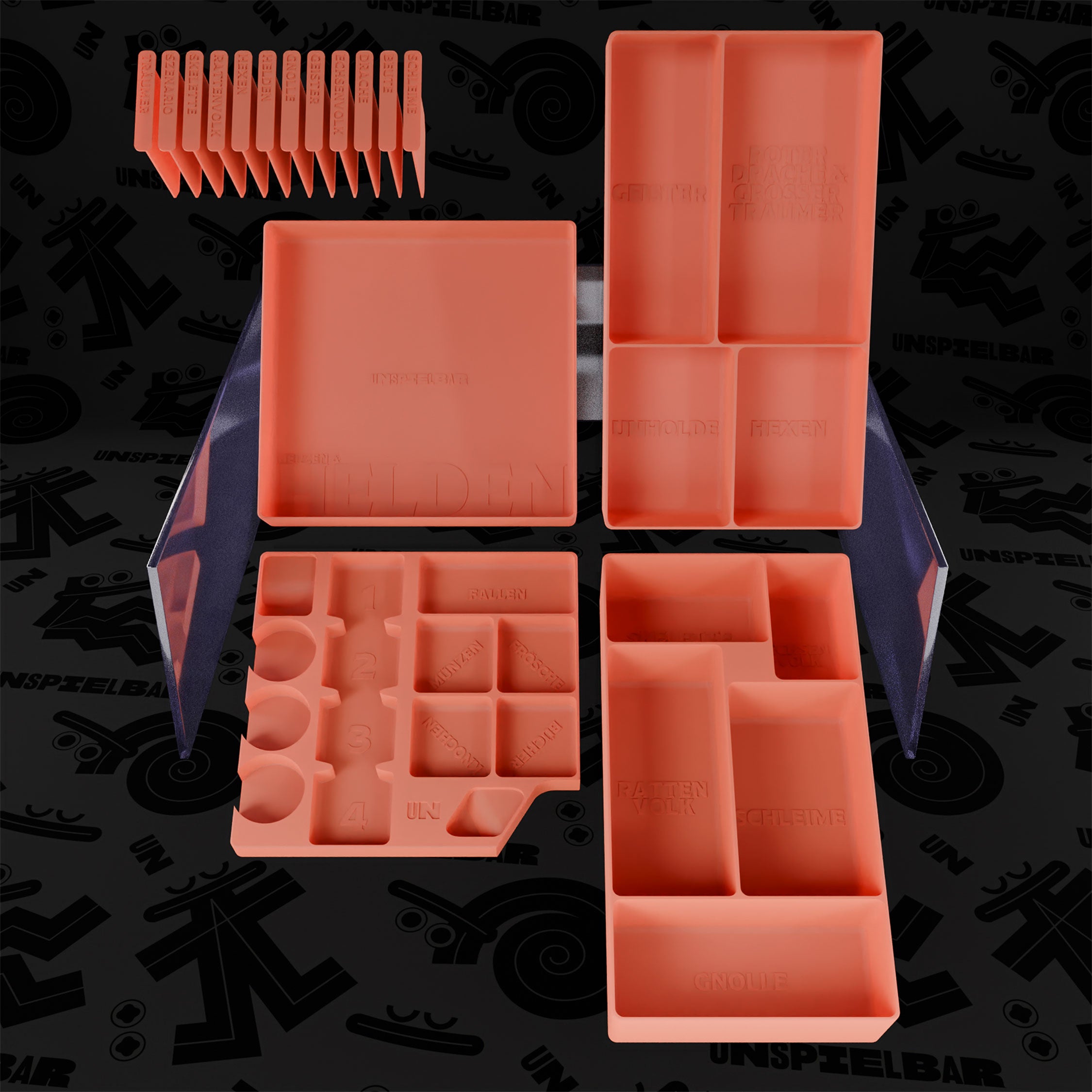 "HEROES OUT!" Insert