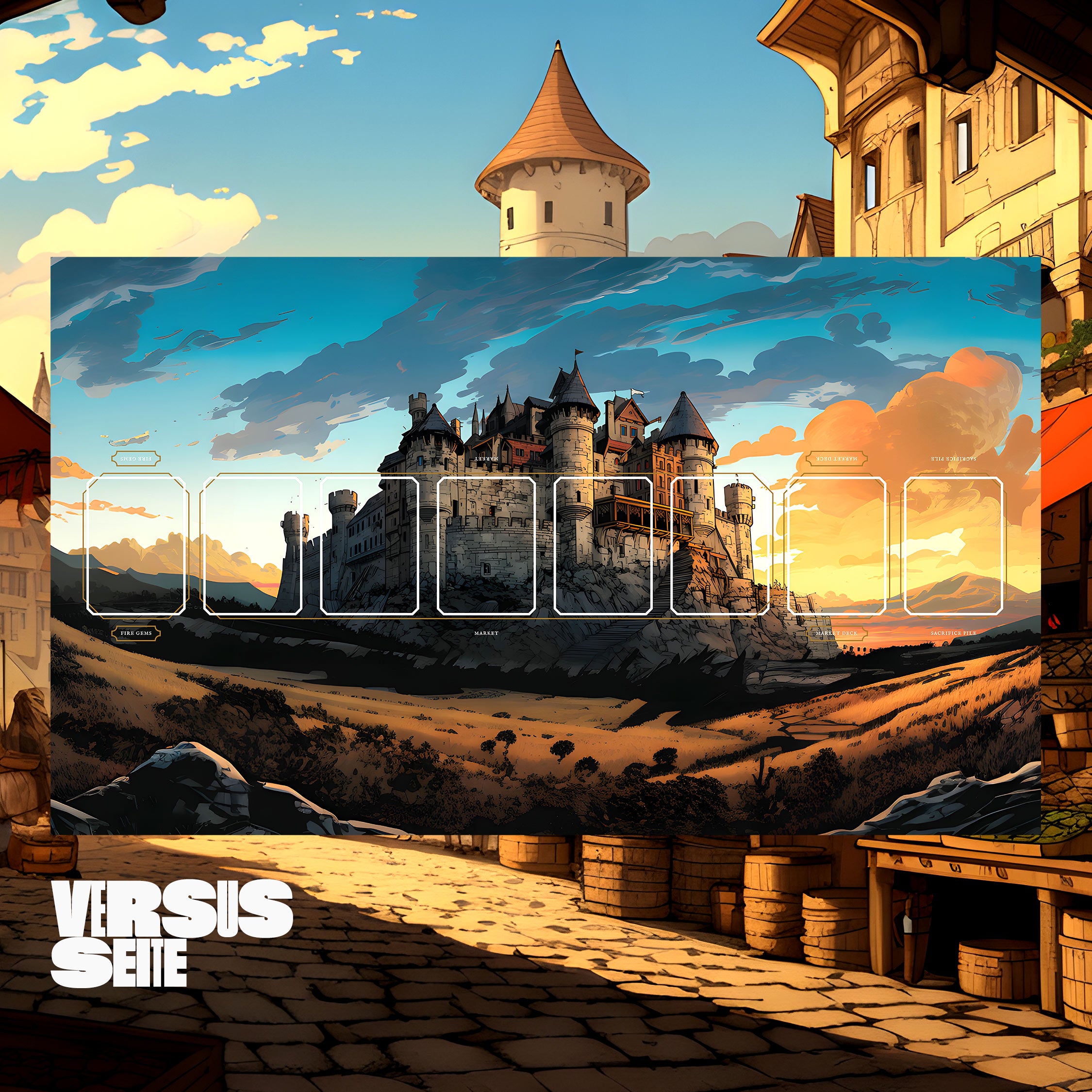 "HERO REALM" Playmat