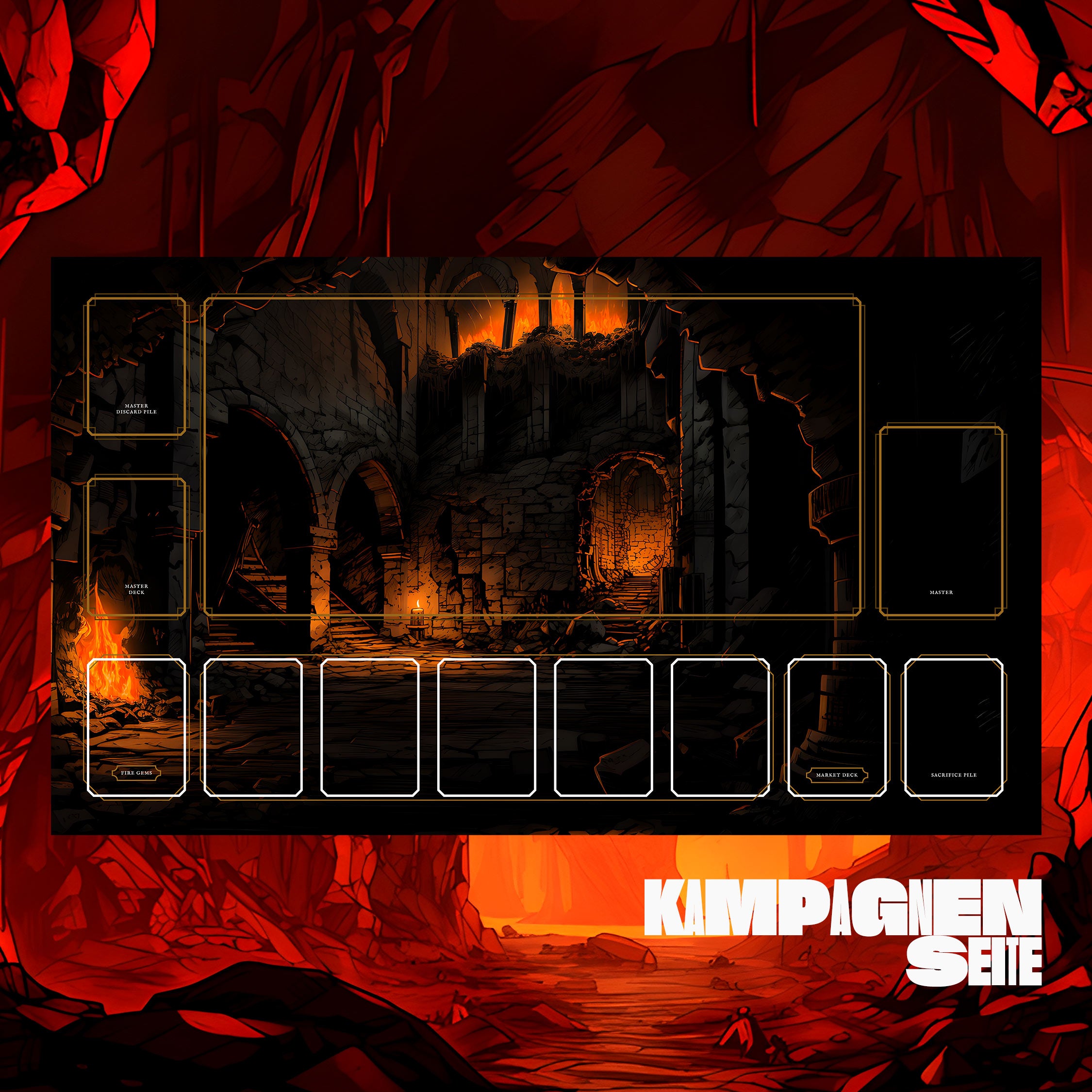 "HERO REALM" Playmats