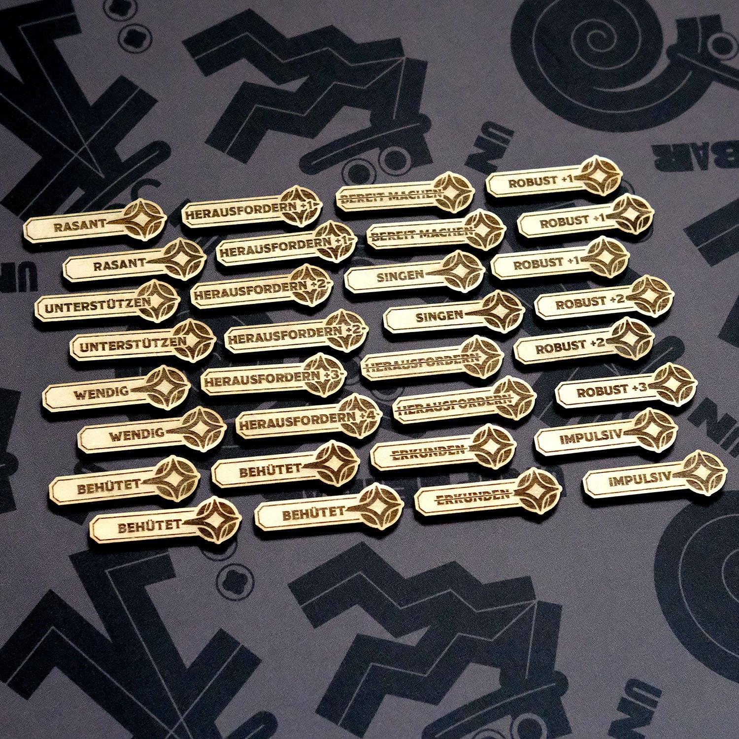 "TINTENFÄNGER" Premium Zustand Token Set (DE)