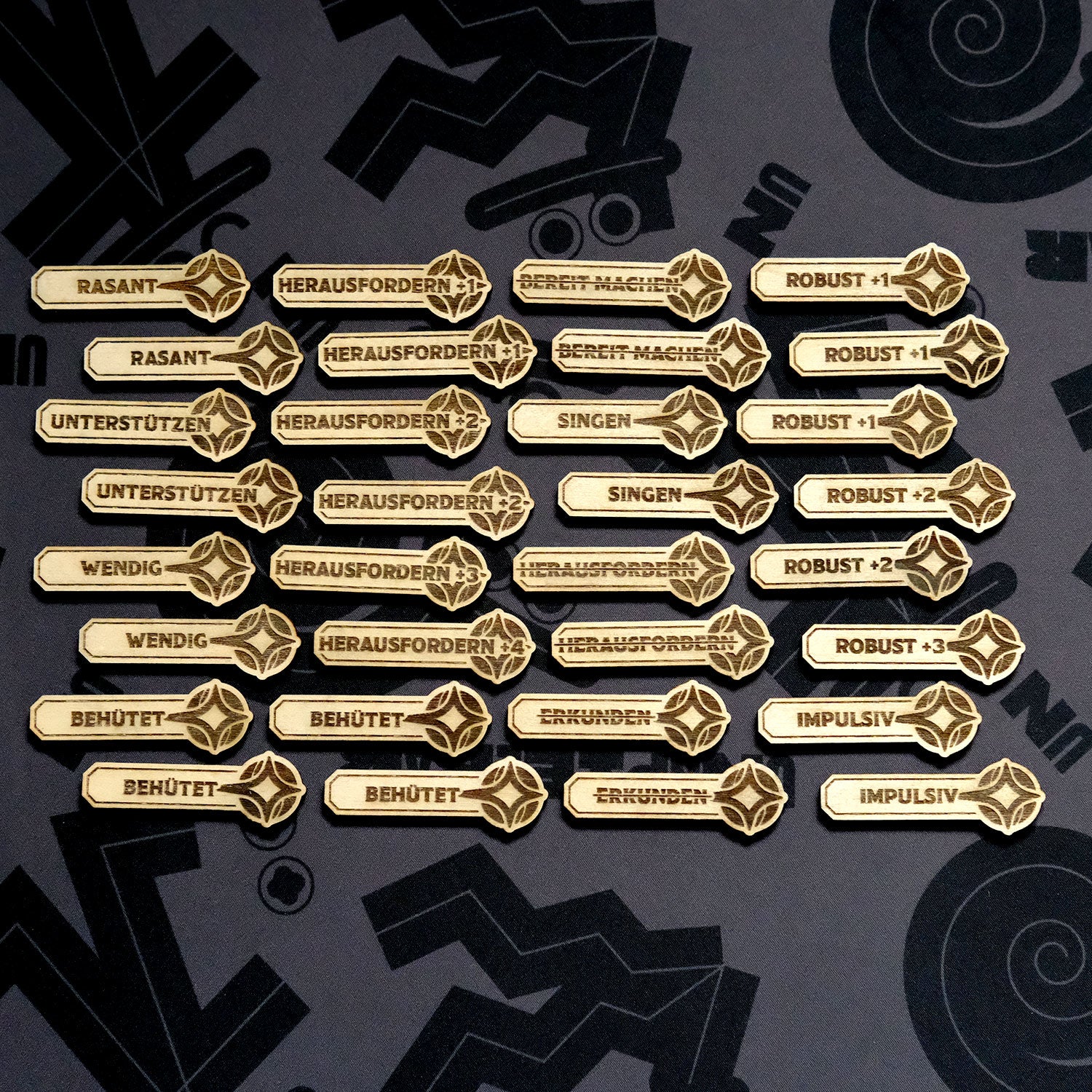 "TINTENFÄNGER" Premium Zustand Token Set (DE)