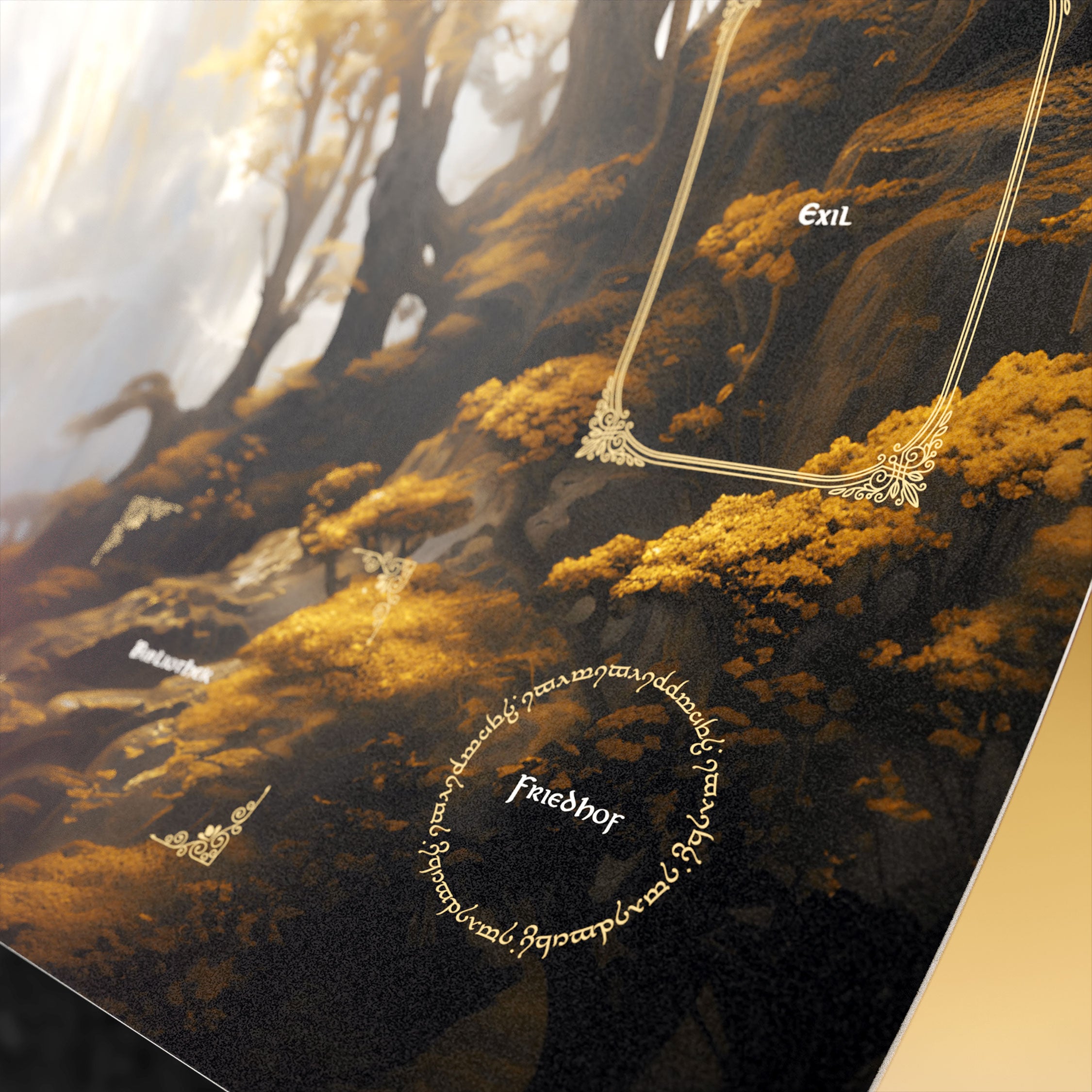 "MANA COMMANDER: RING" Playmat (Golden Valley)