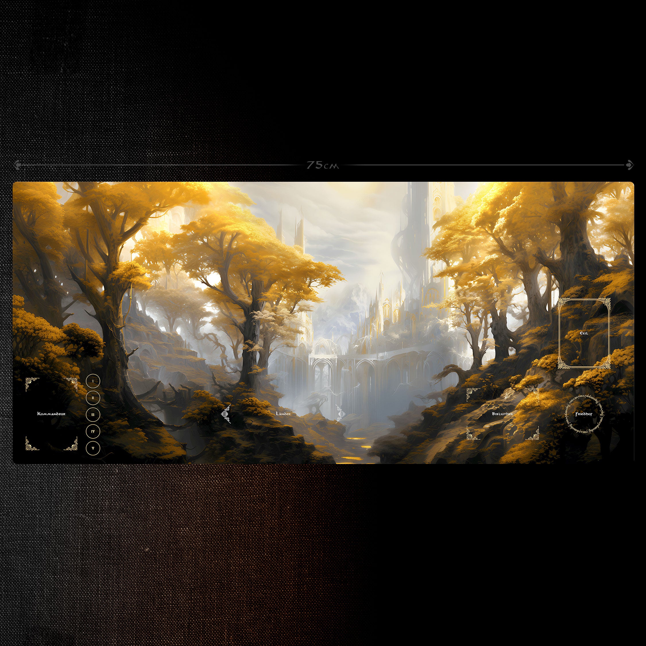 "MANA COMMANDER: RING" Playmat (Golden Valley)