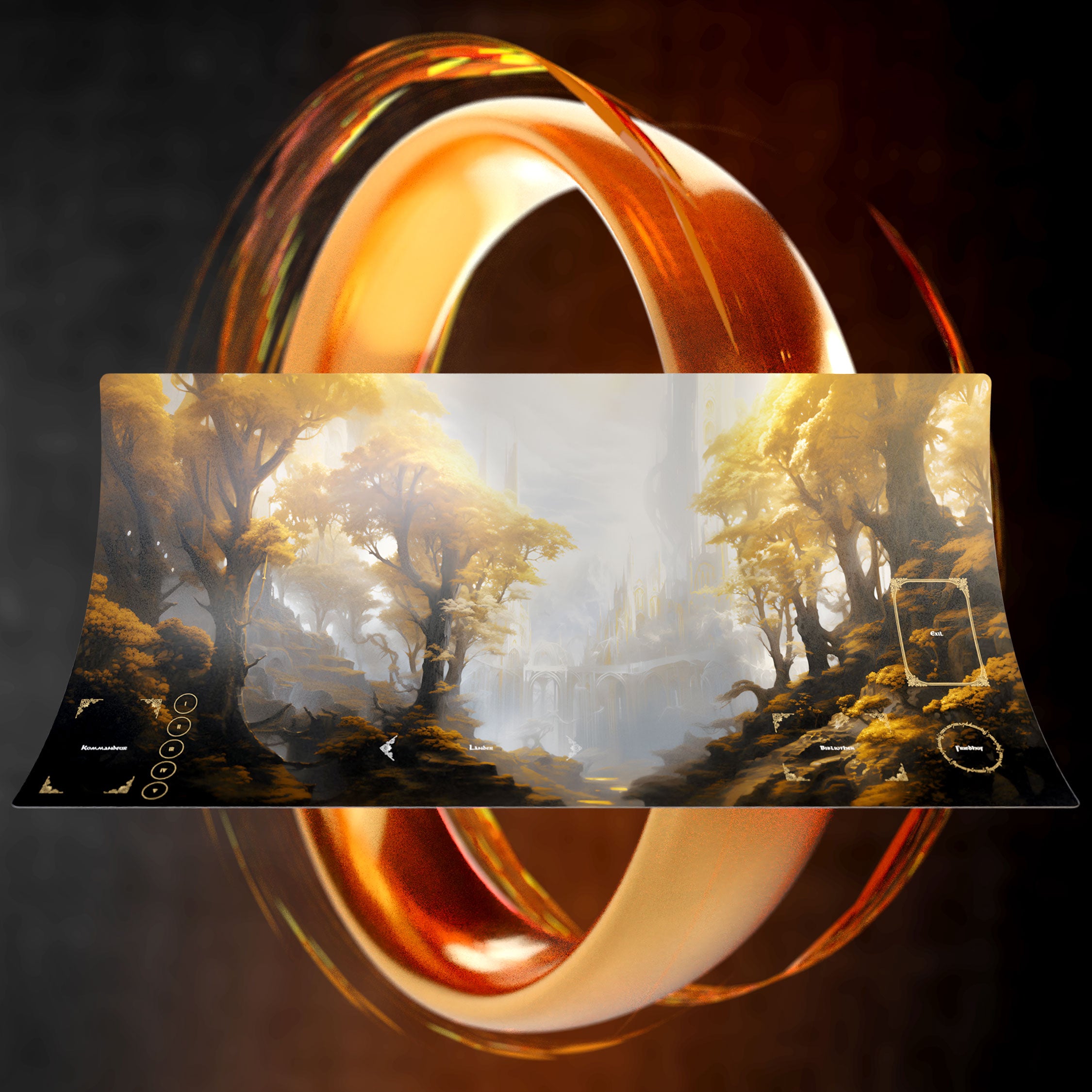 "MANA COMMANDER: RING" Playmat (Golden Valley)