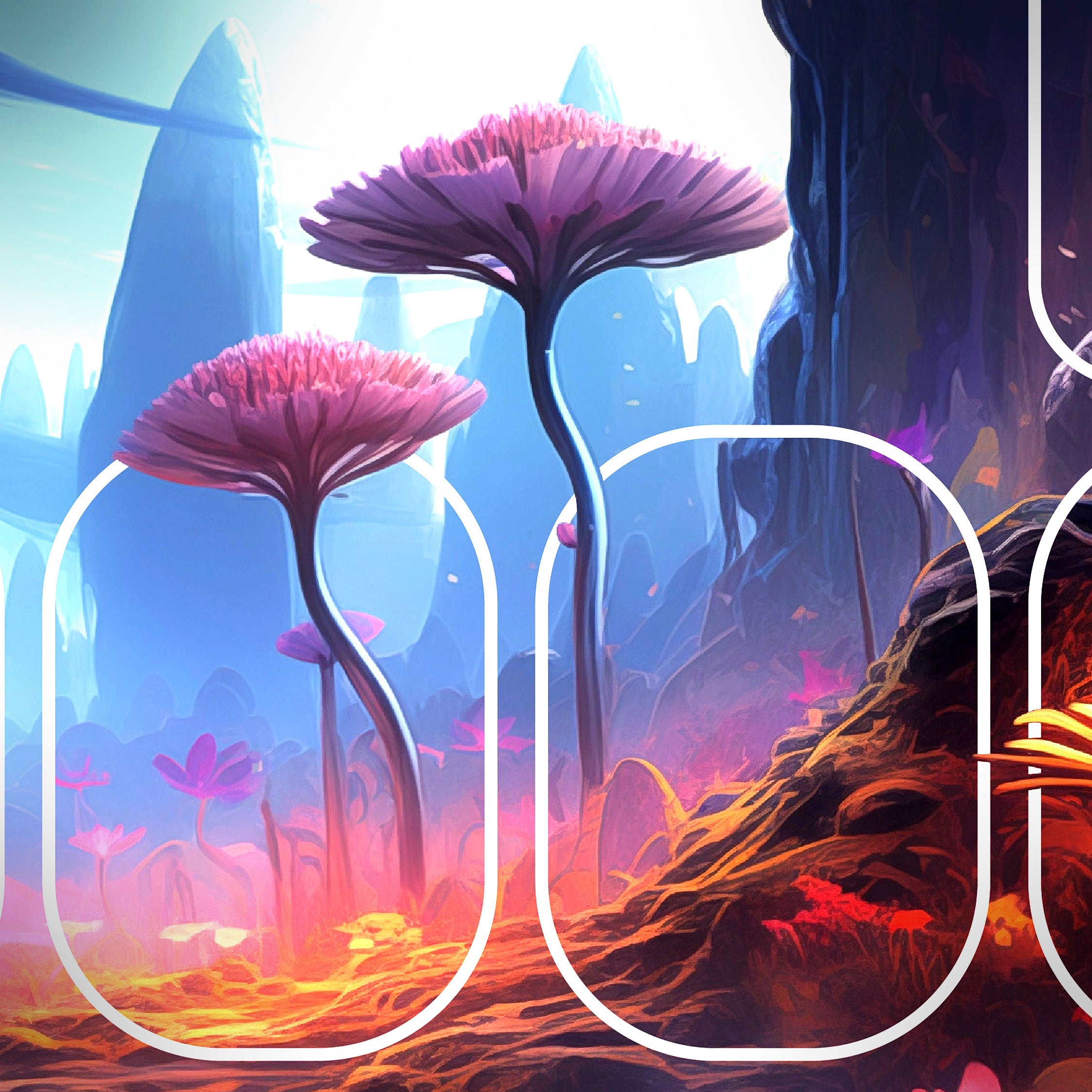 "MIND TRIP" 2-Player Playmat Set