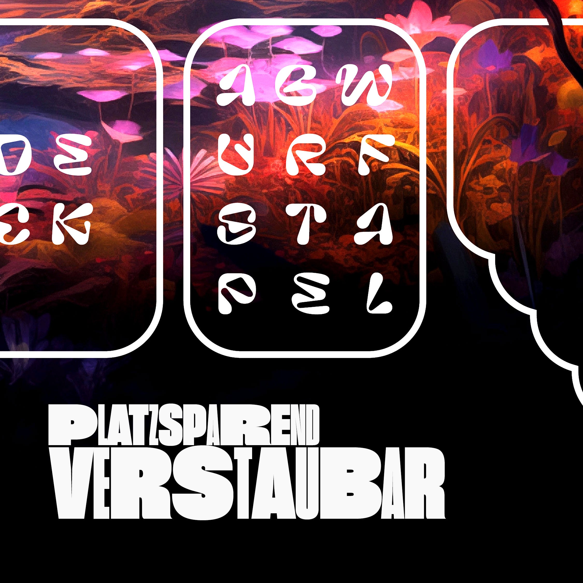 "MIND TRIP" 2-Player Playmat Set