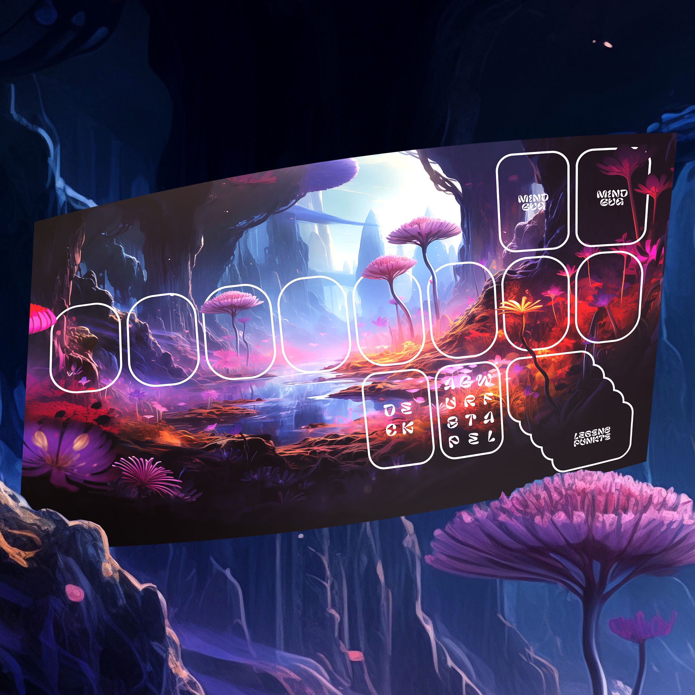 "MIND TRIP" 2-Player Playmat Set