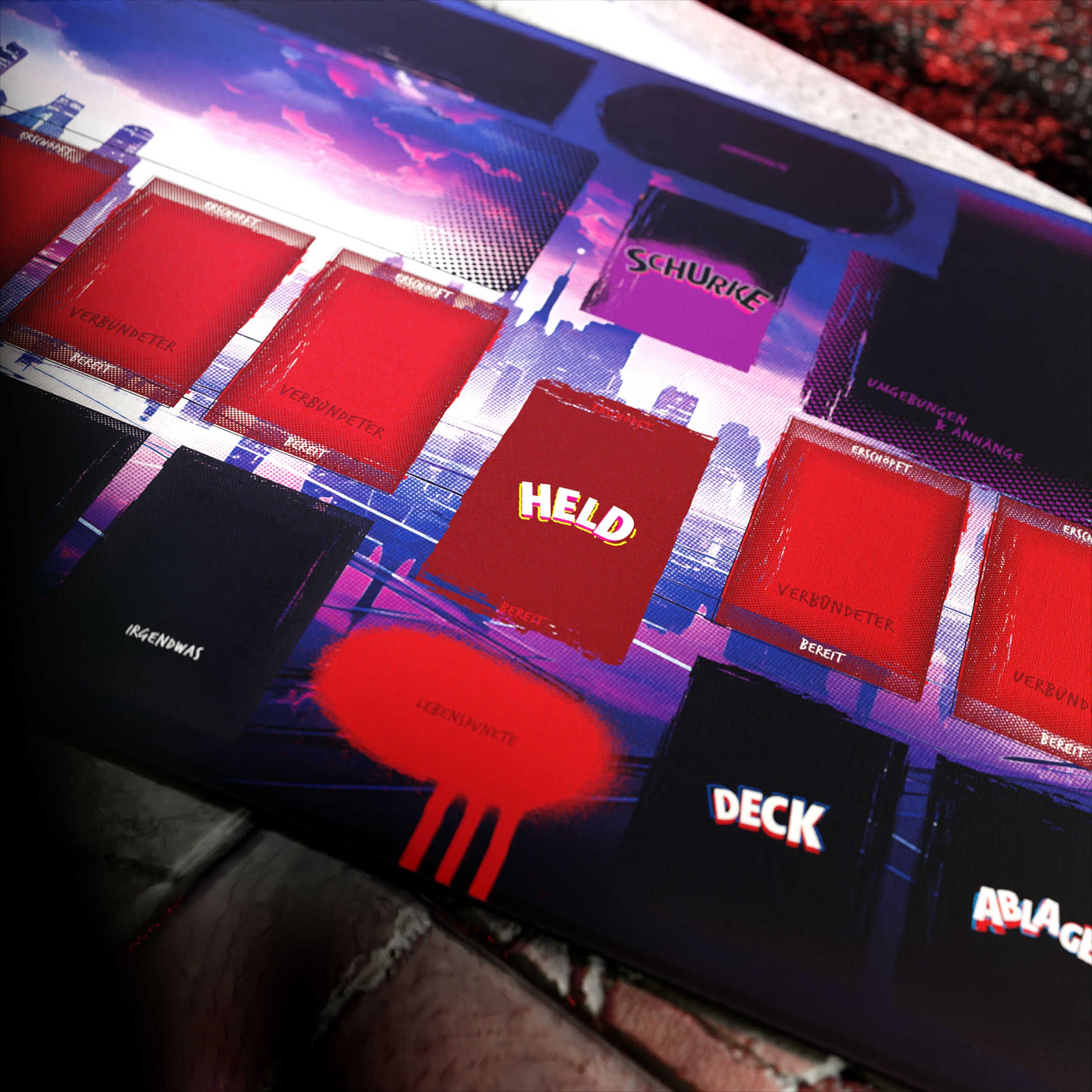 "LONE SUPERHERO" Neopren Playmat (Multiverse Carnage)