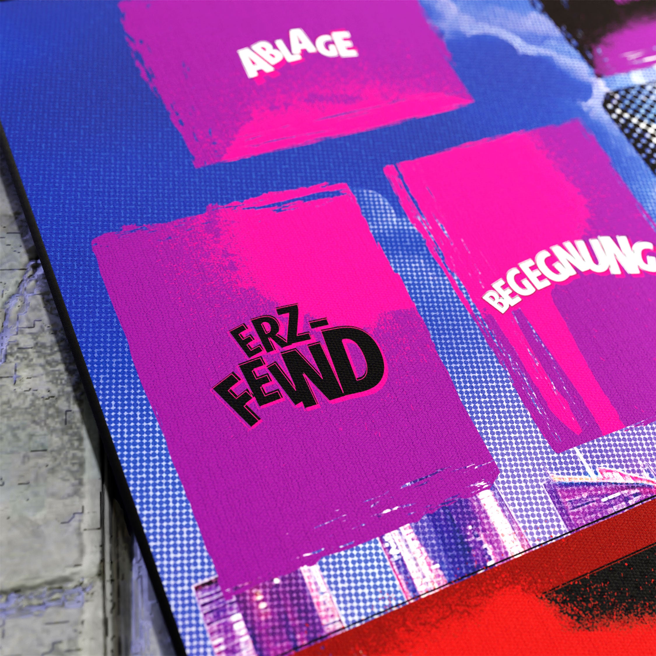 "LONE SUPERHERO" Neopren Playmat (Multiverse Carnage)