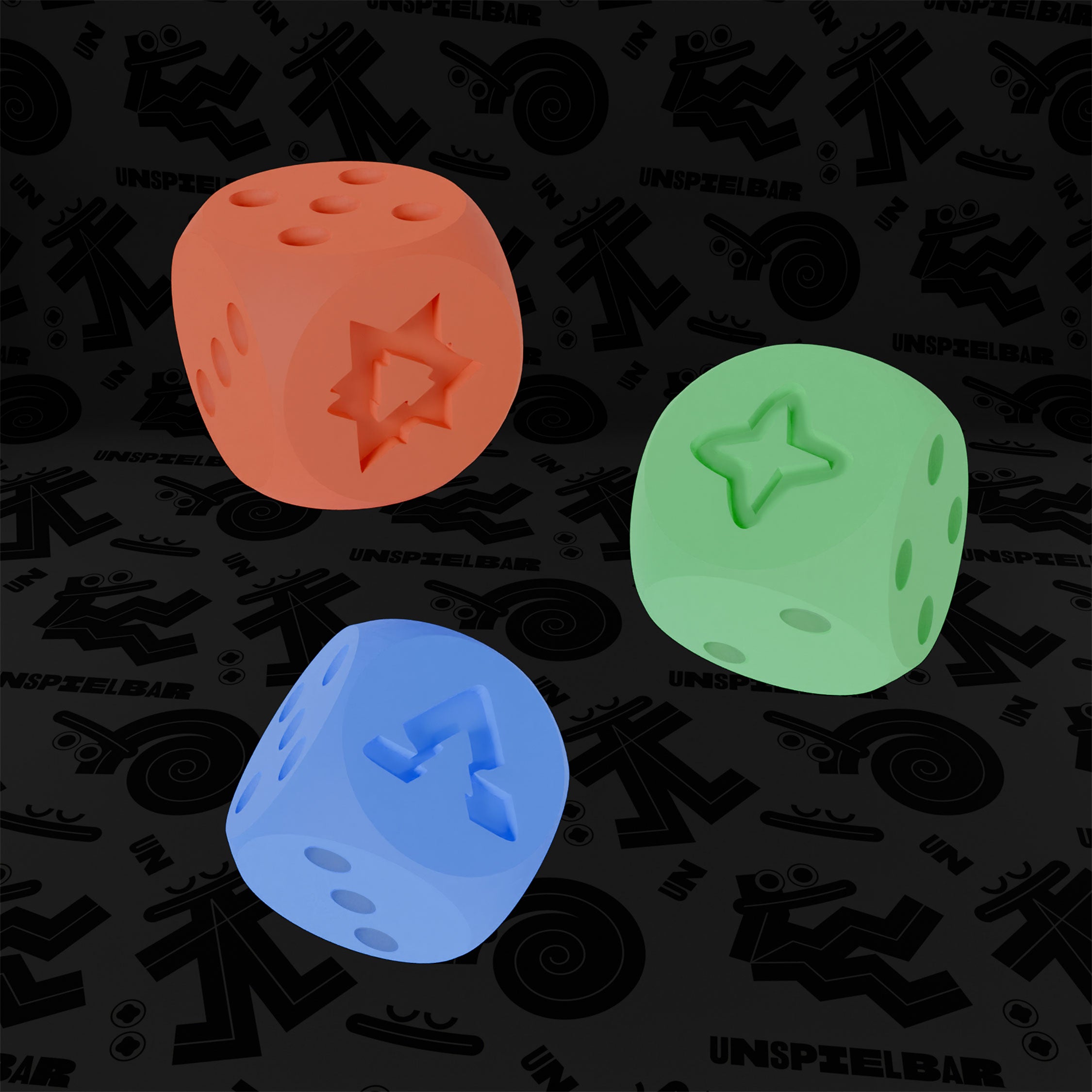 "SOLARPUNK RANGER" Status Würfel Set