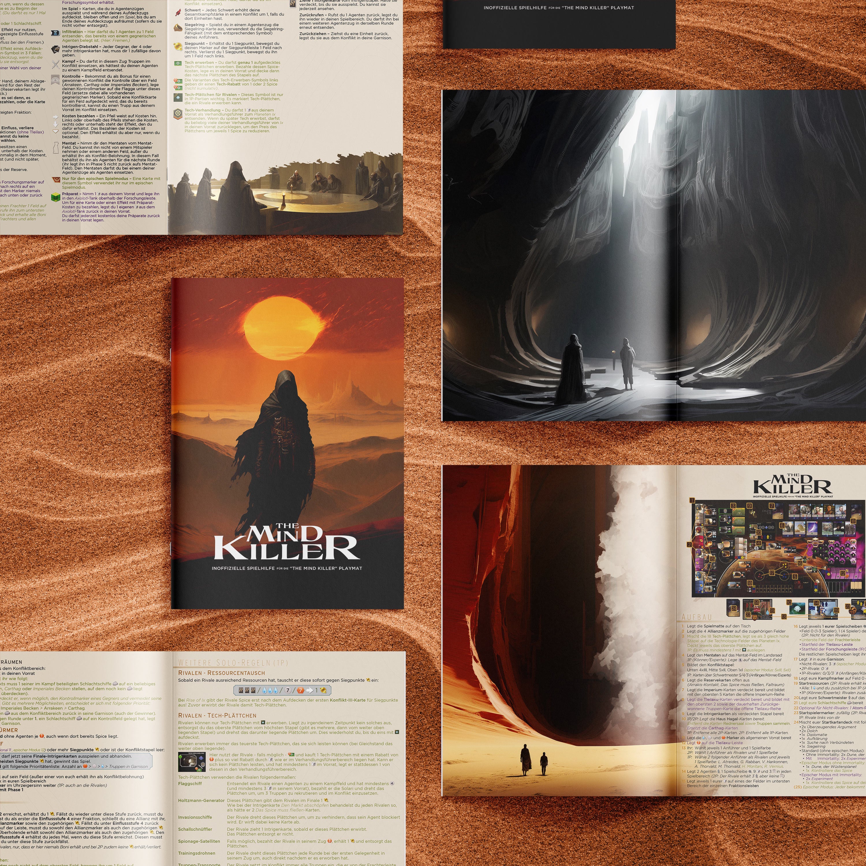 "THE MIND KILLER" Inoffizielle Spielhilfe