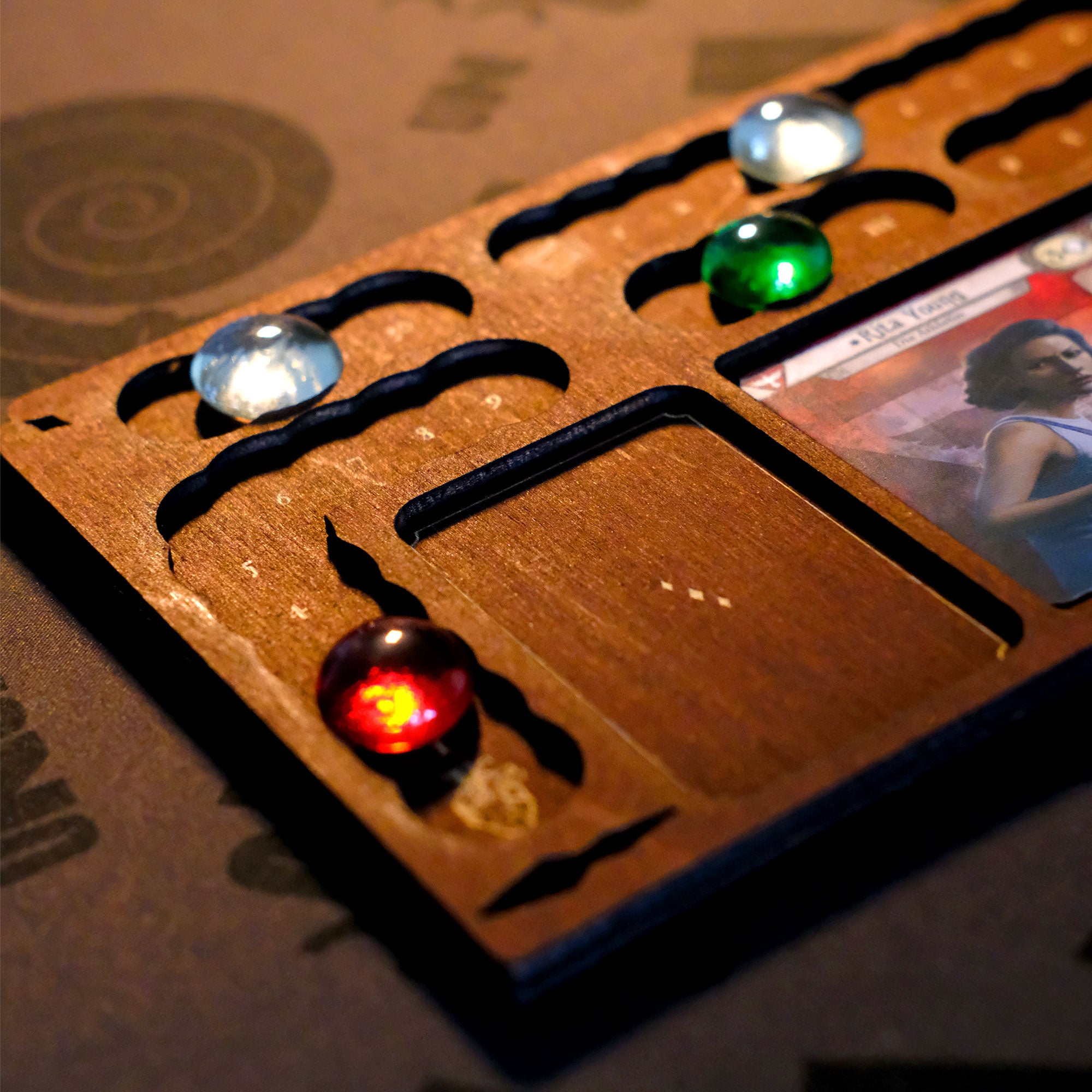 "THE ELDEST" Premium Player Board Deluxe | Birch wood