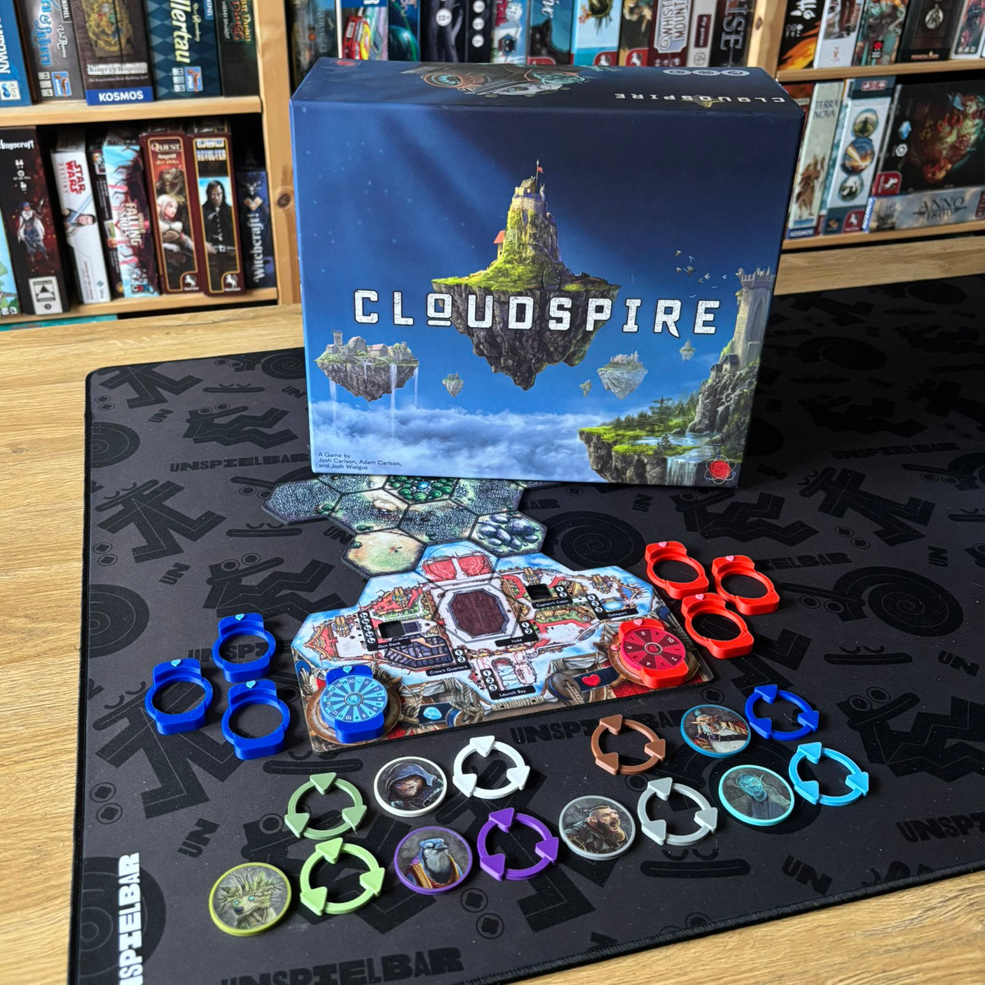 "CLOUDSPIRE" Premium Tracker + Fraktion Marker Set (inkl. Erweiterungen)