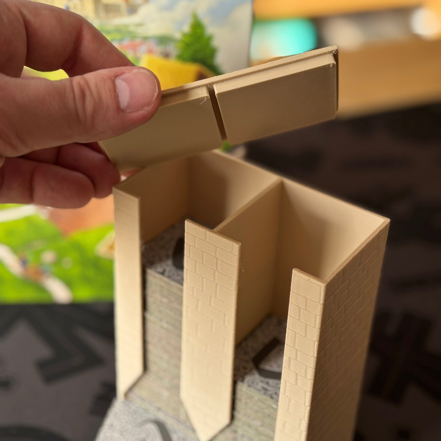 "CARCASSONNE" Premium Plättchen Turm Upgrade