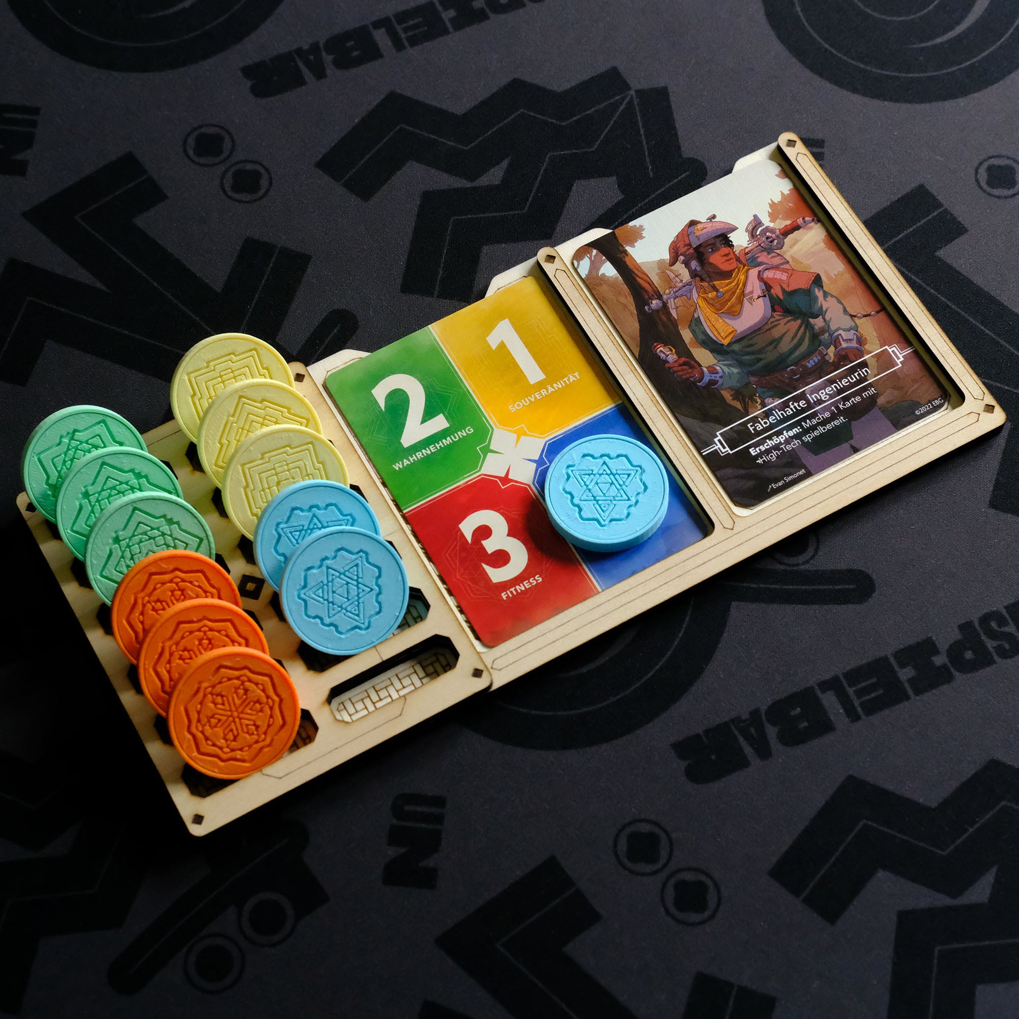 Tableau Ranger Premium "SOLARPUNK RANGER" + Jetons Premium