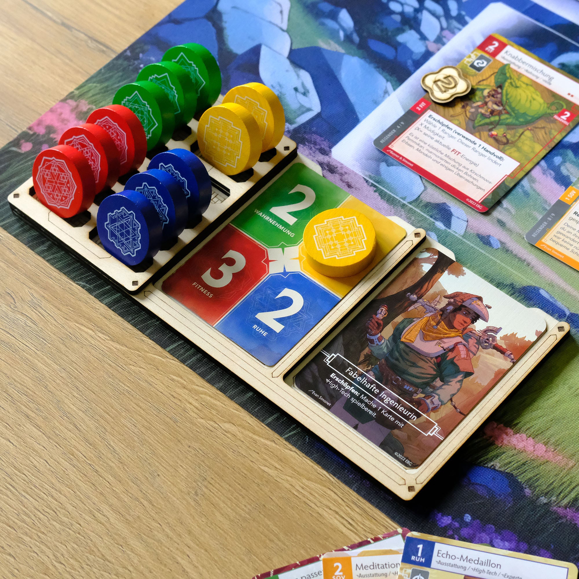 Tableau Ranger Premium "SOLARPUNK RANGER" + Jetons Premium