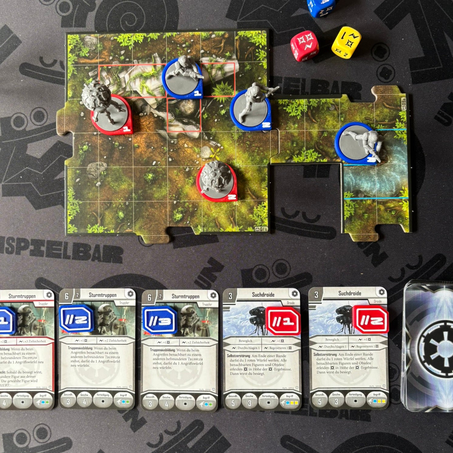 "IMPERIAL ASSAULT" Premium Tracker + Miniatur Marker Set (inkl. Erweiterungen)