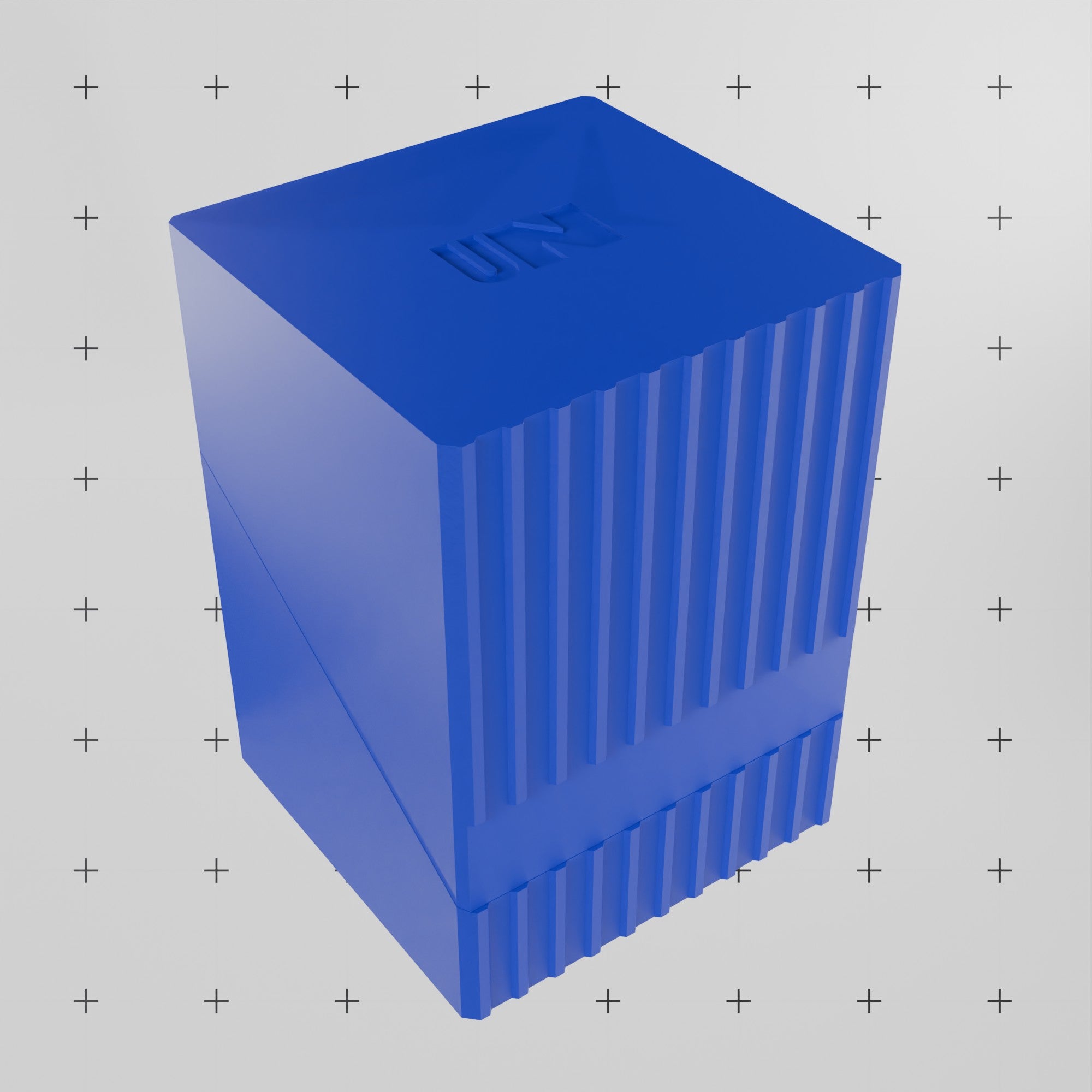 UNSPIELBAR+ Deckbox 100+ Blau