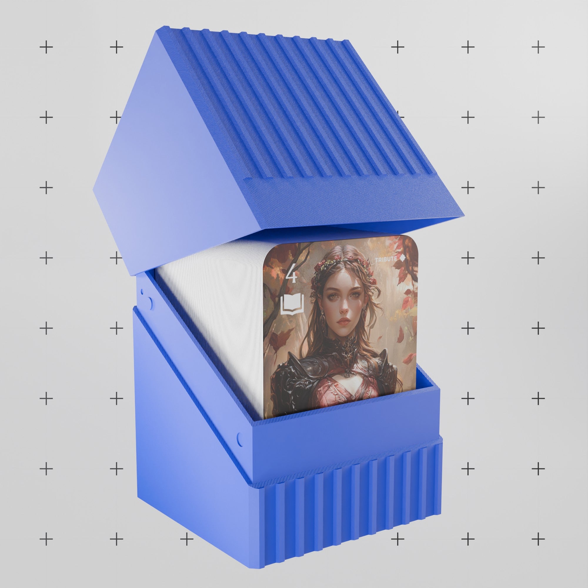 UNSPIELBAR+ Deckbox 100+ Blau