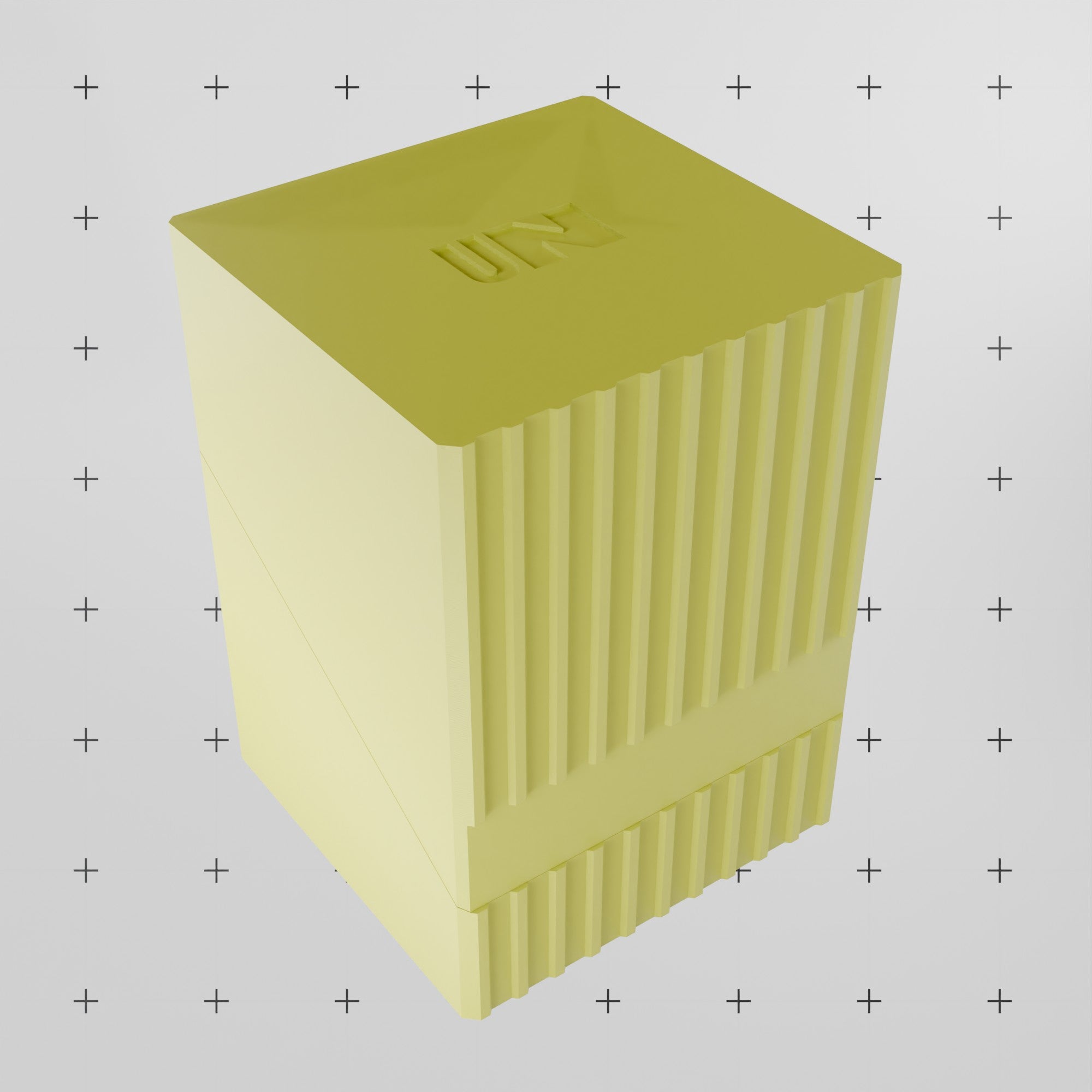 UNSPIELBAR+ Deckbox 100+ Gelb