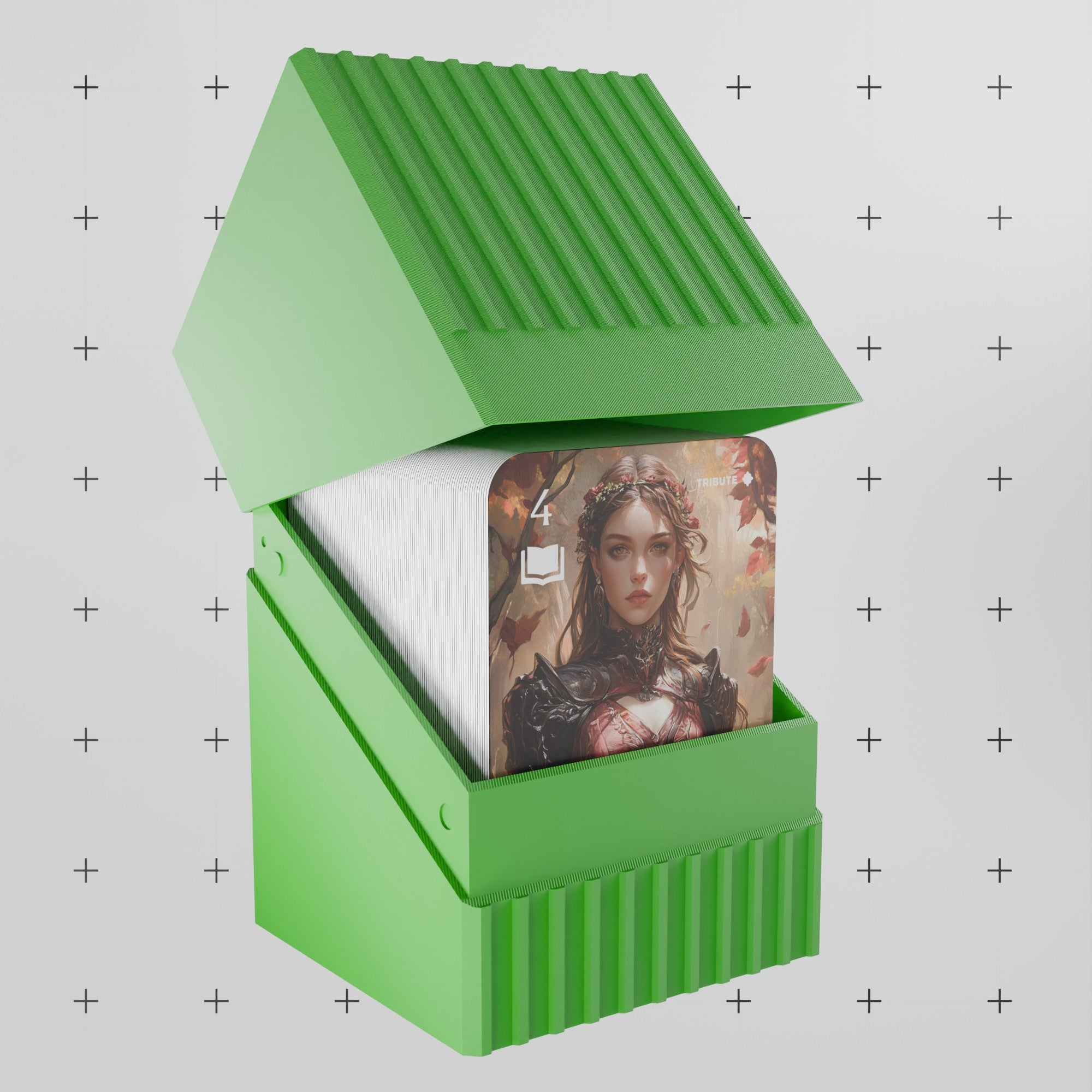 UNSPIELBAR+ Deckbox 100+ Grün