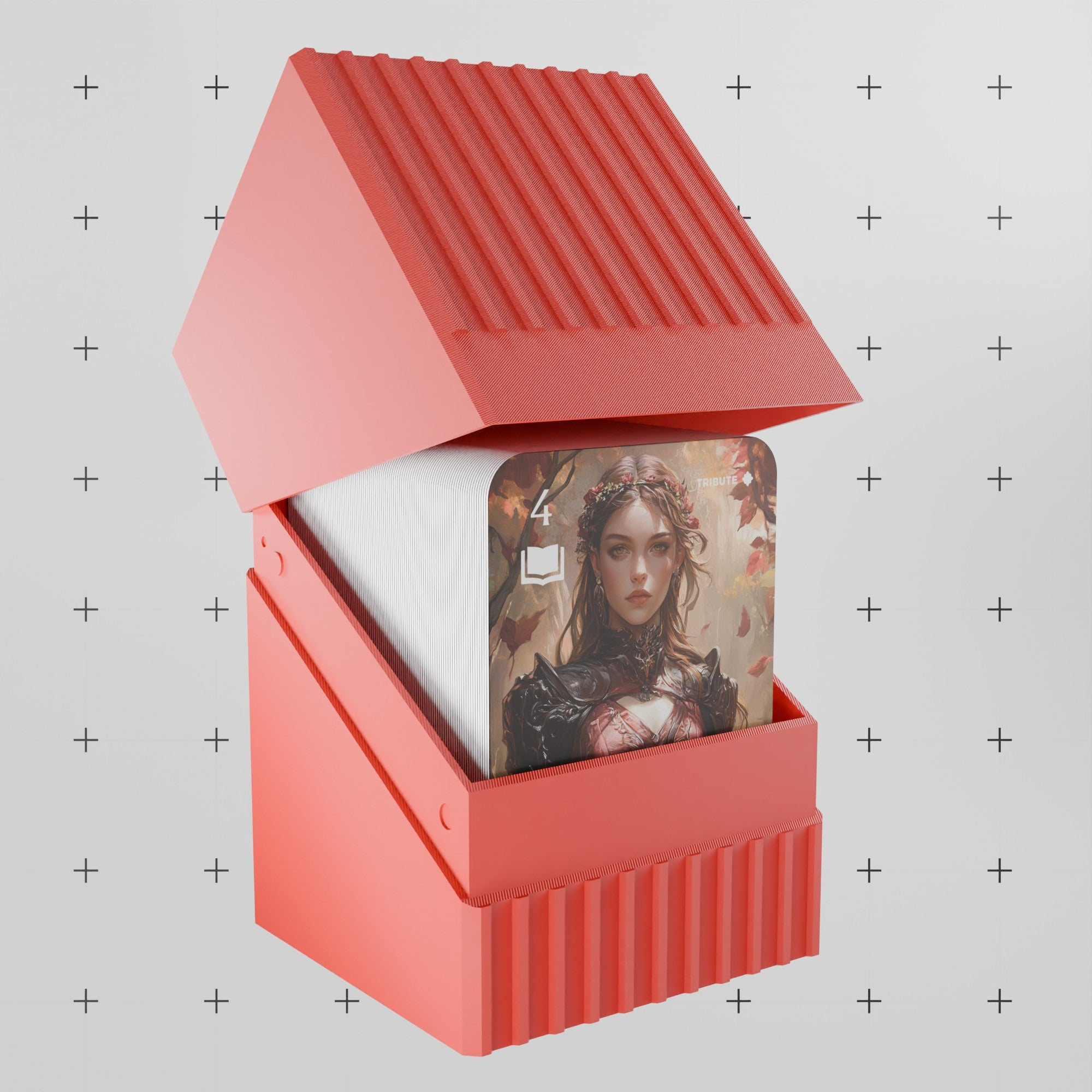 UNSPIELBAR+ Deckbox 100+ Rot