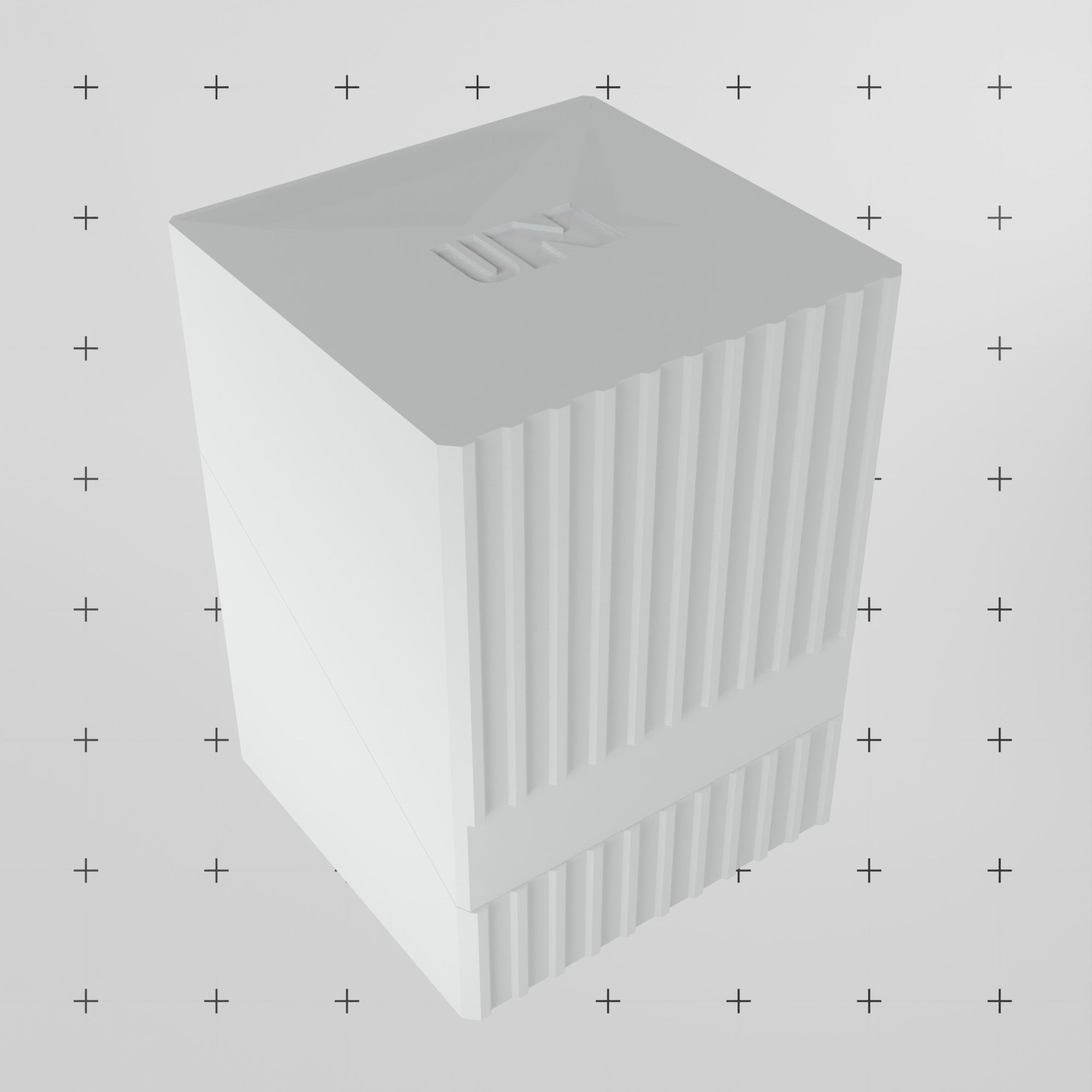 UNSPIELBAR+ Deckbox 100+ Weiß