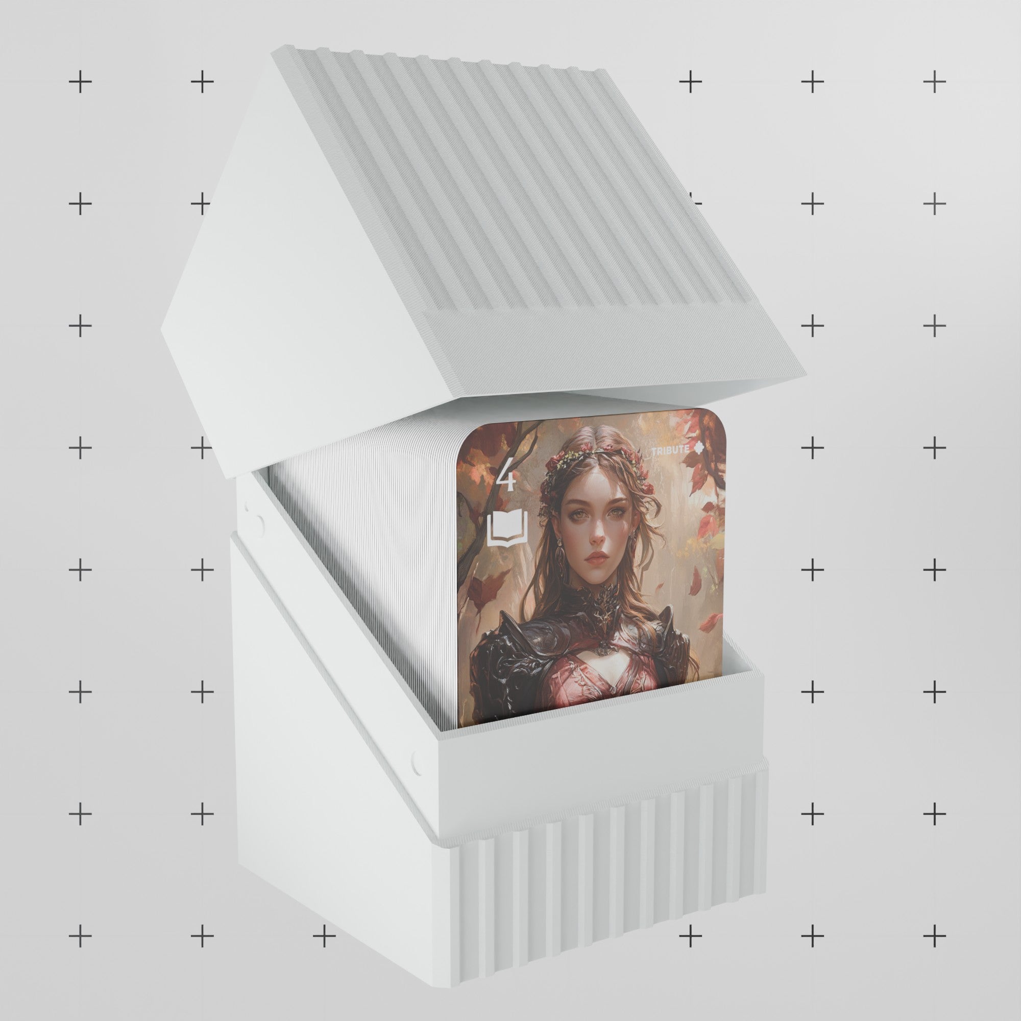 UNSPIELBAR+ Deckbox 100+ Weiß