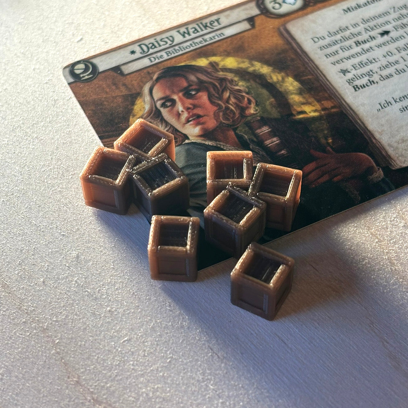 "ARKHAM HORROR: DAS KARTENSPIEL" 3D Ressourcen-Token Set