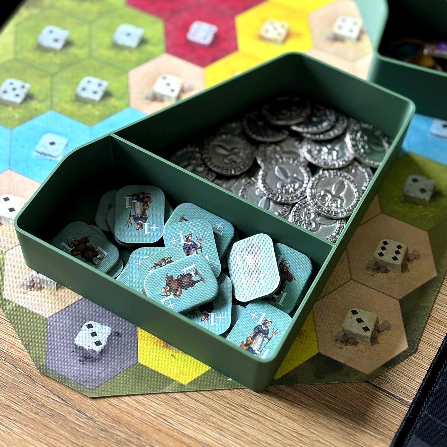 "CASTLES OF BURGUNDY" Special Edition Insert + Fixed Overlay Set