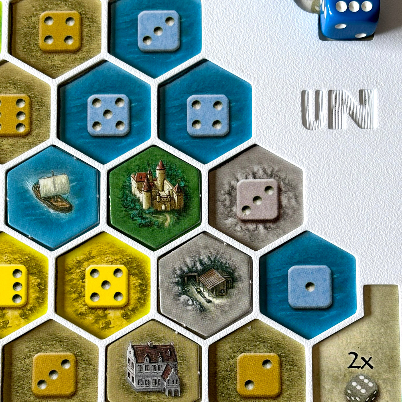 "BURGEN VON BURGUND" Player Board Overlay