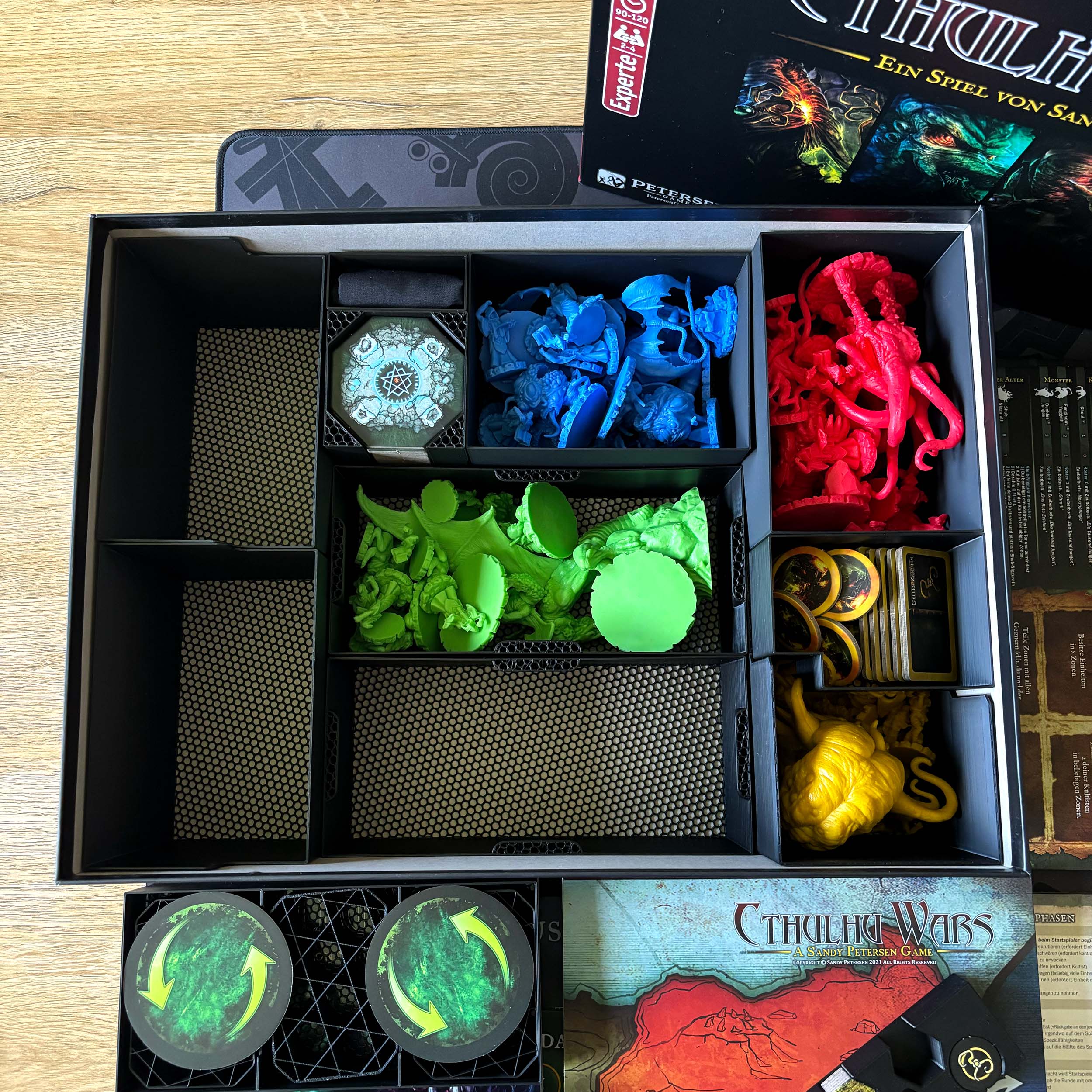 "CTHULHU WARS" All-In Insert (Grundspiel + Erweiterungen)
