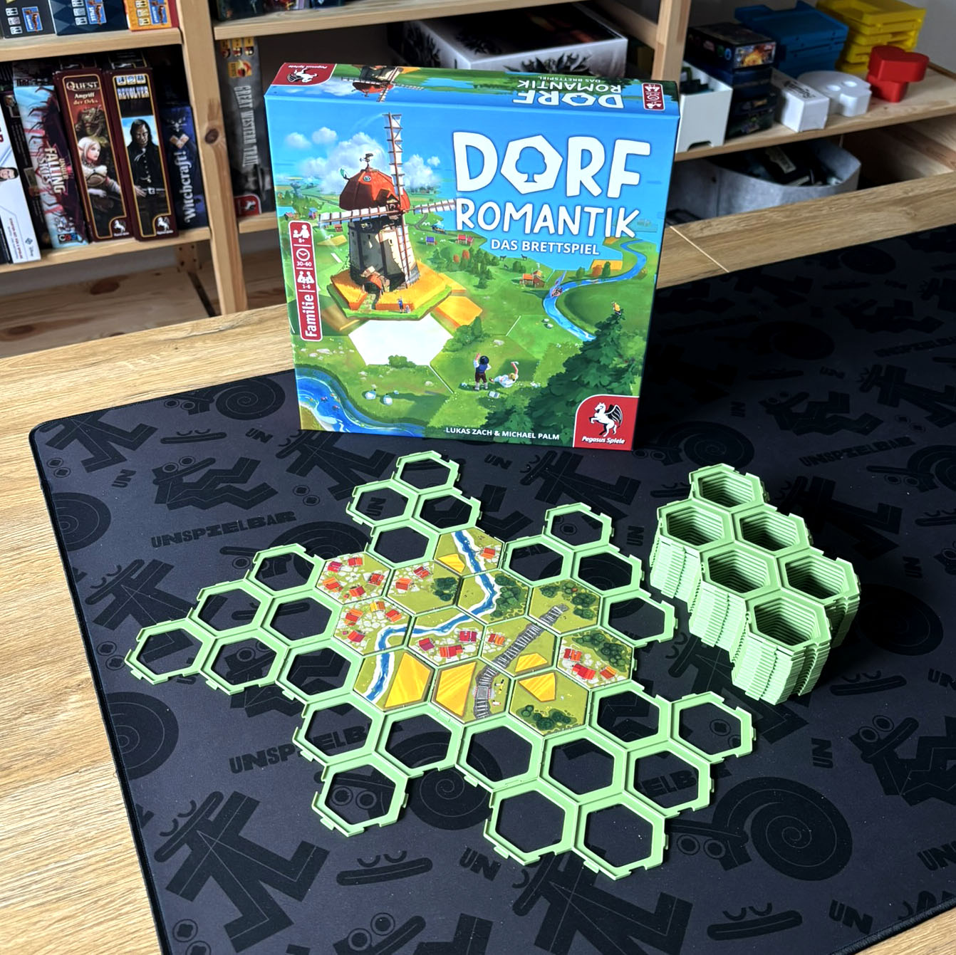 "DORFROMANTIK" Premium Plättchen Halter Set