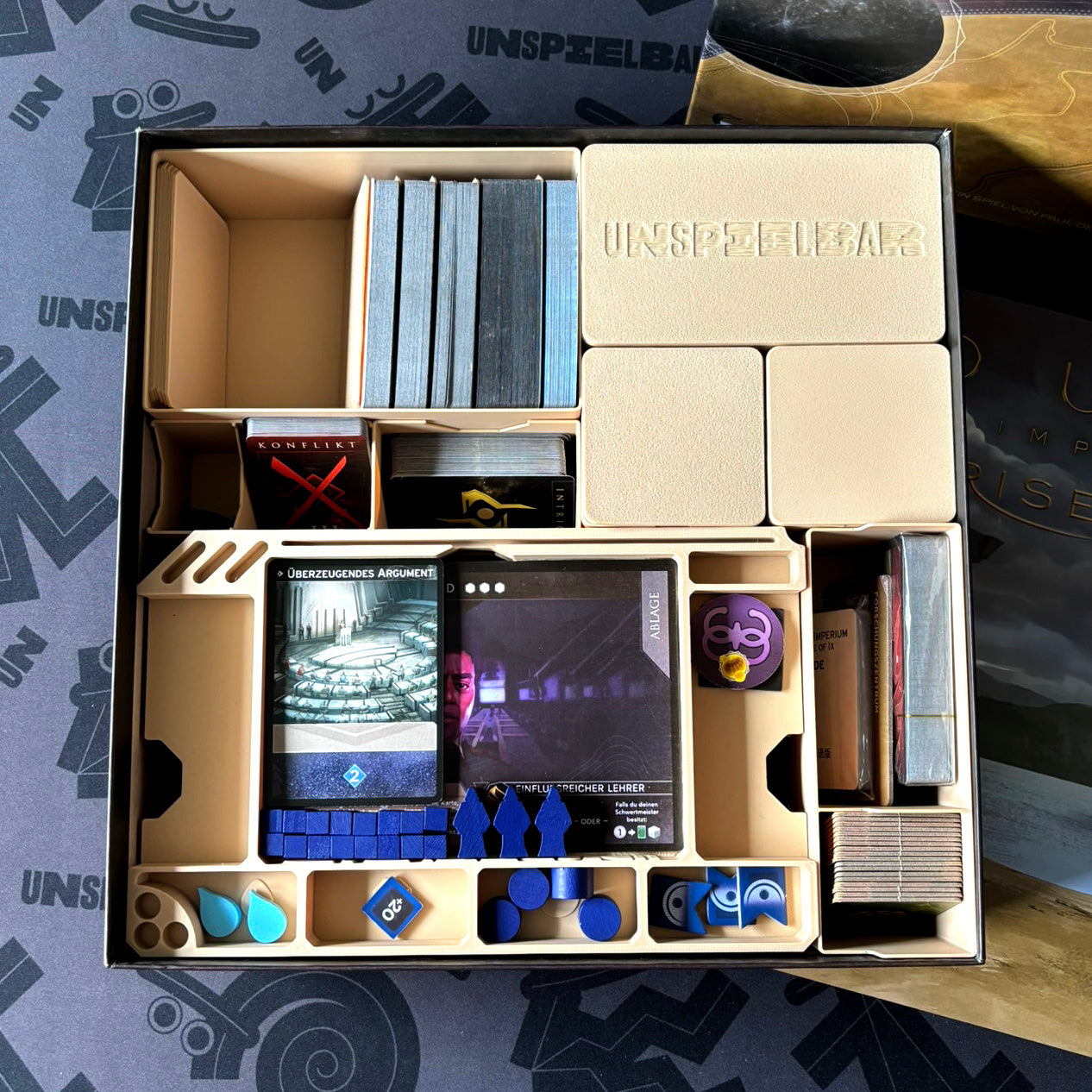 "DUNE IMPERIUM" All-In Insert + Player Boards