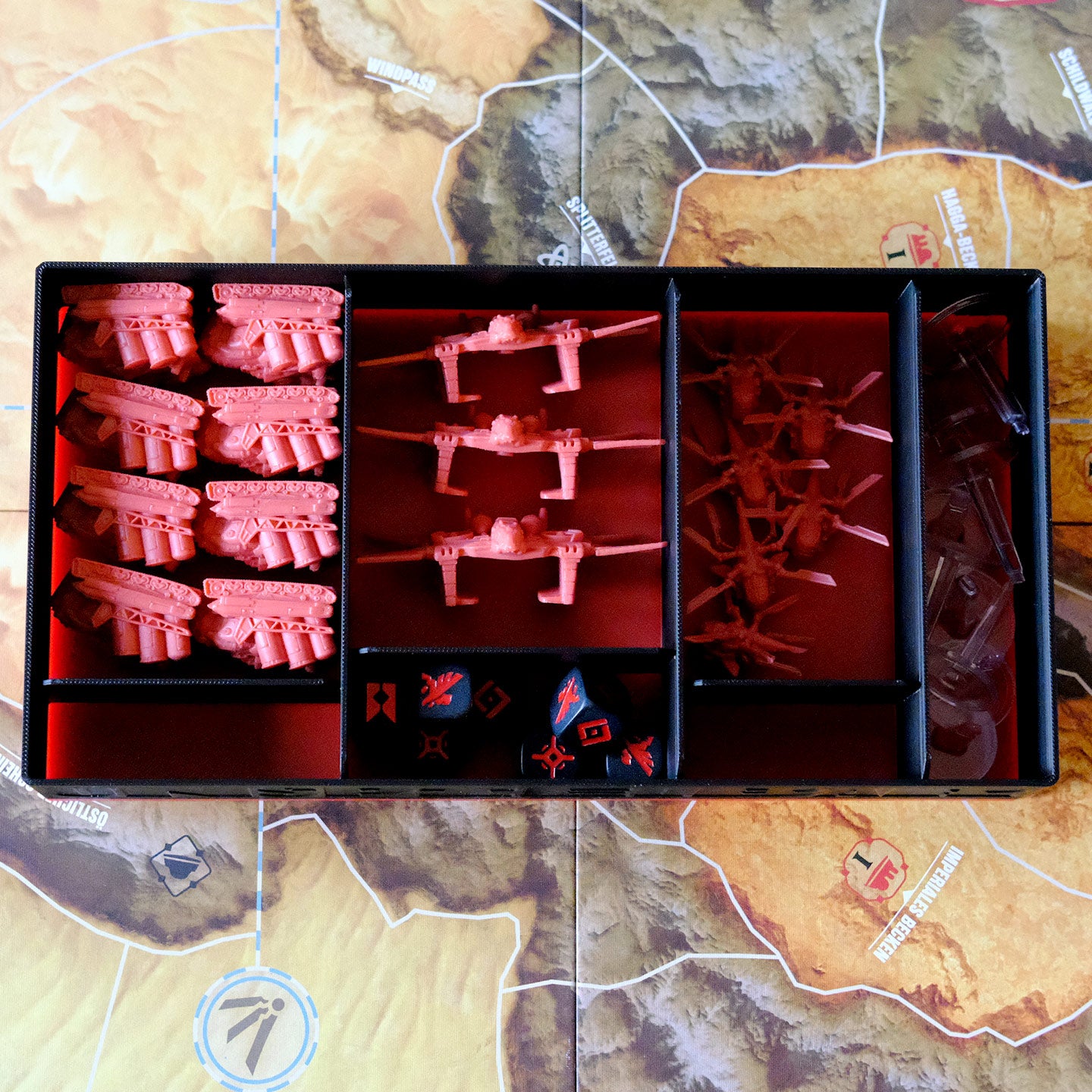 "SPICE WAR" Insert + Kartenhalter