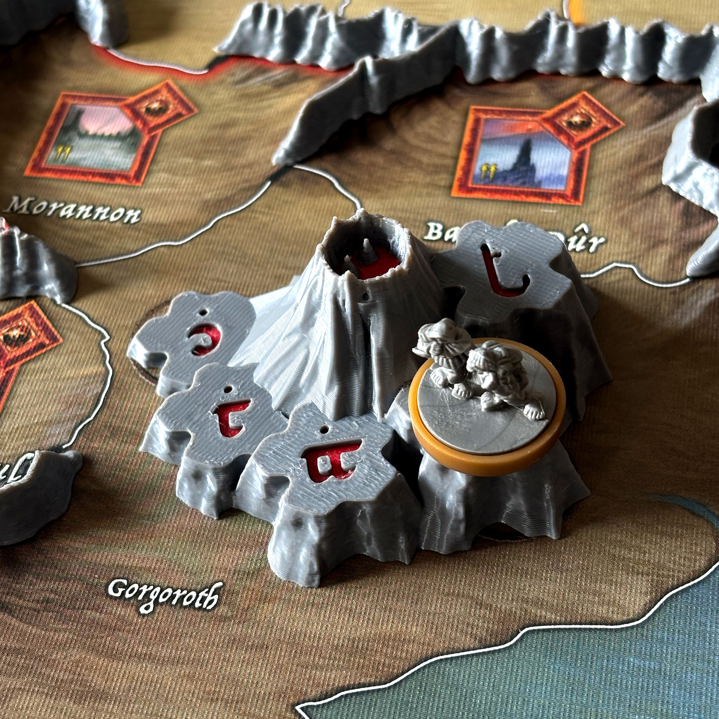 "DER RINGKRIEG" 3D Gebirge Set + Schicksalsberg