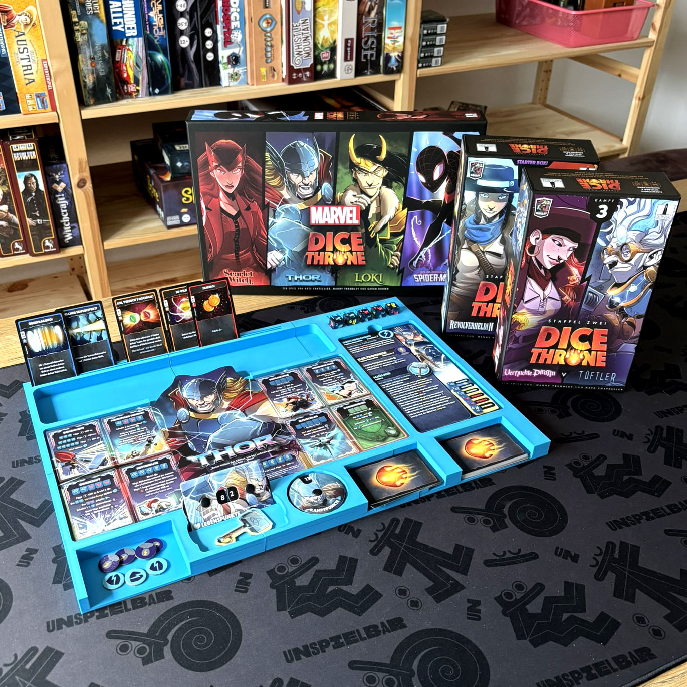 "DICE THRONE" Premium Hero Board Tray