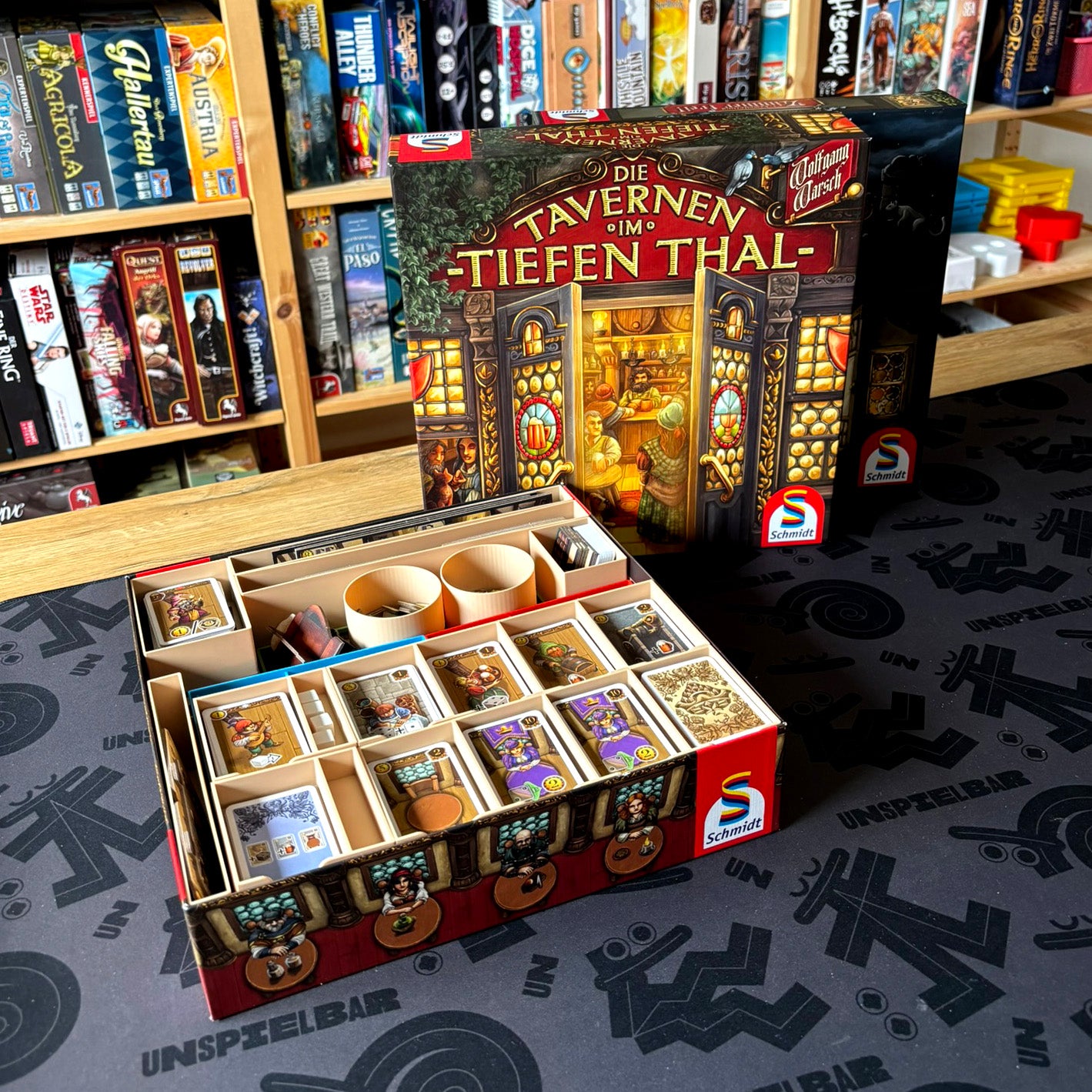 "TIEFENTHAL TAVERNEN" All-In Insert + Player Board Set