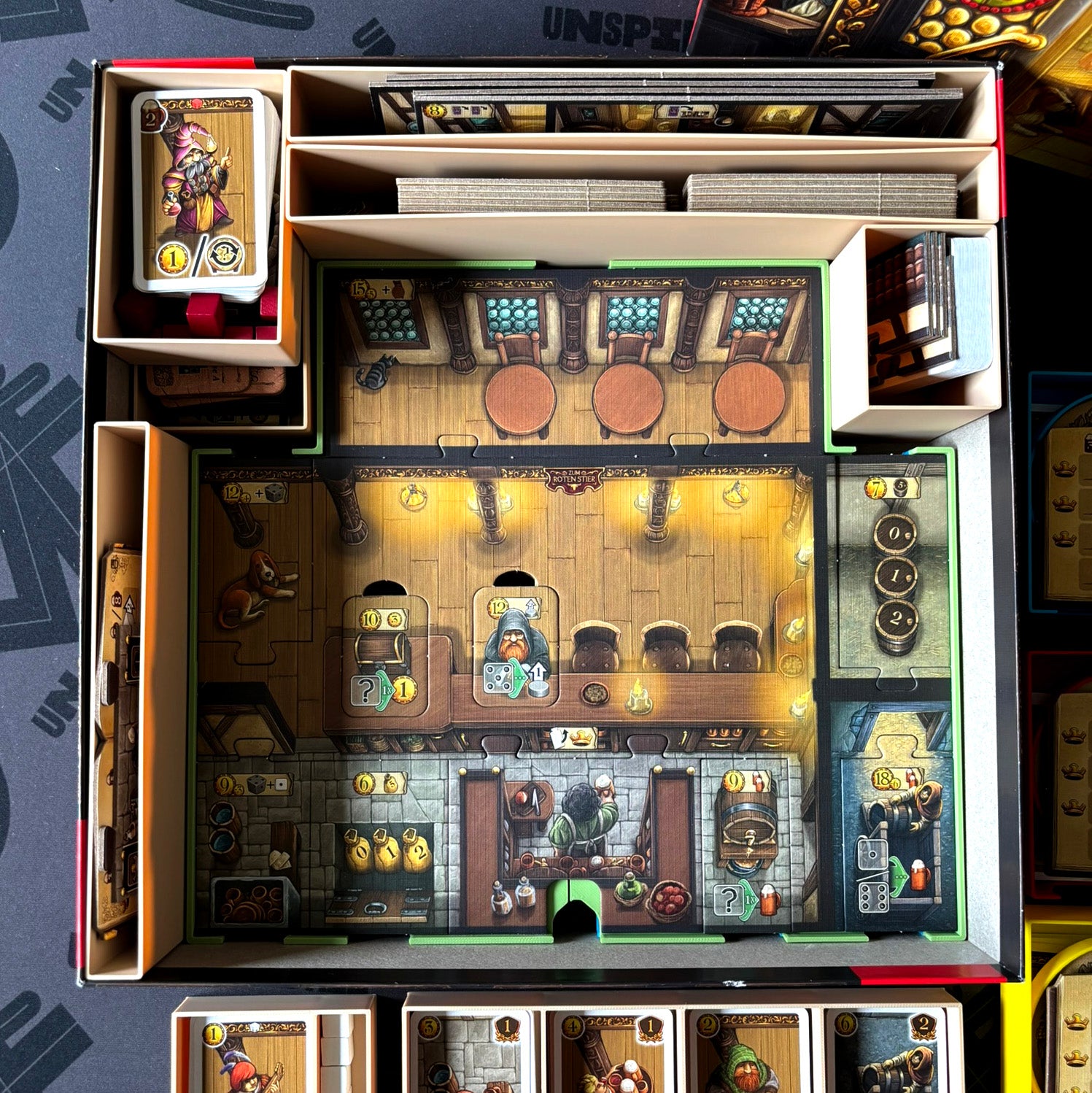 "TIEFENTHAL TAVERNEN" All-In Insert + Player Board Set