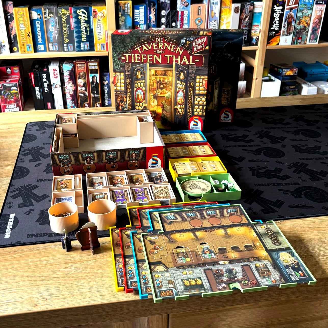"TIEFENTHAL TAVERNEN" All-In Insert + Player Board Set